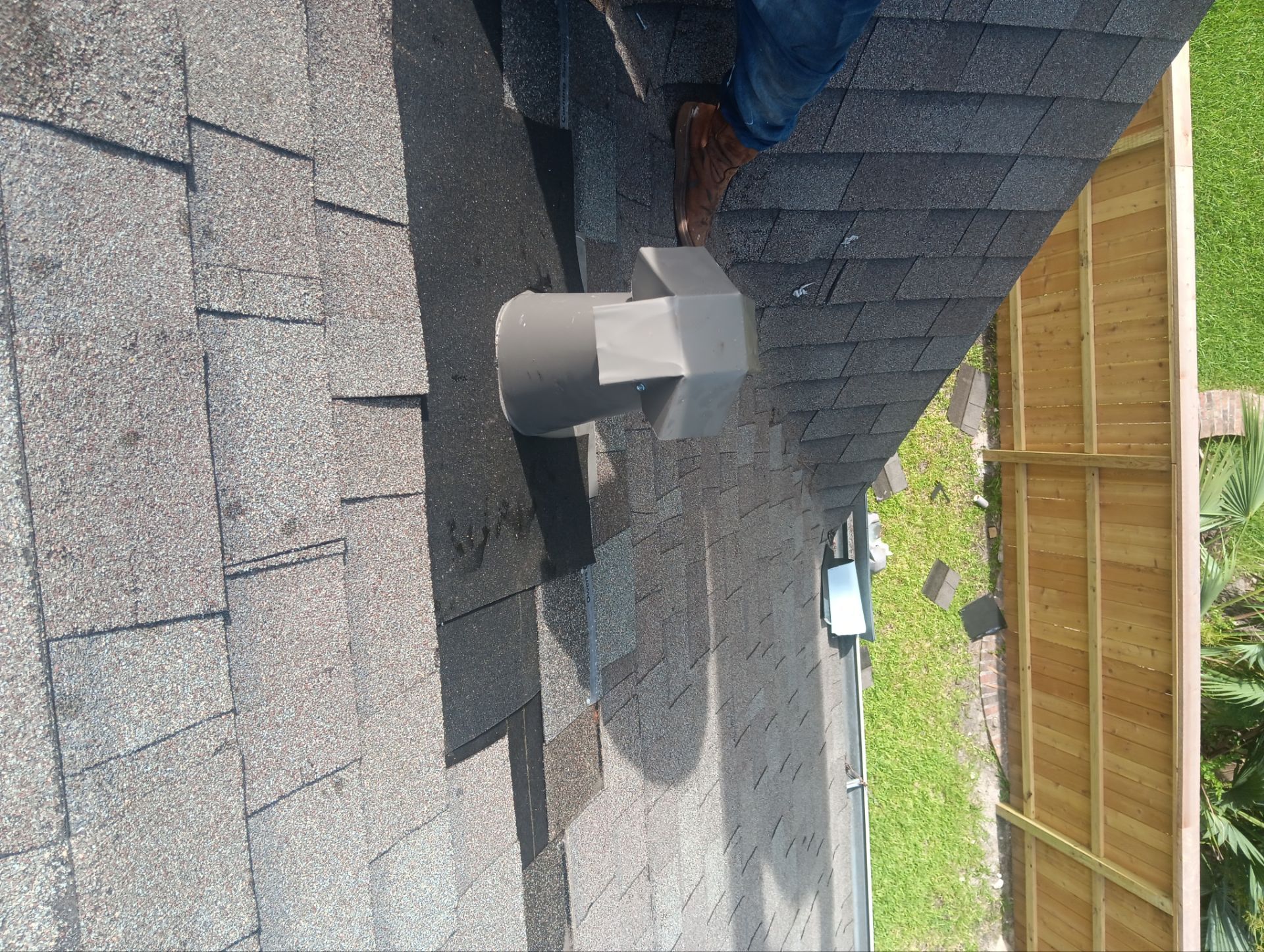 Hail Damage using Owen's Corning Duration (Lifetime) Shingles by Roof Repair Company