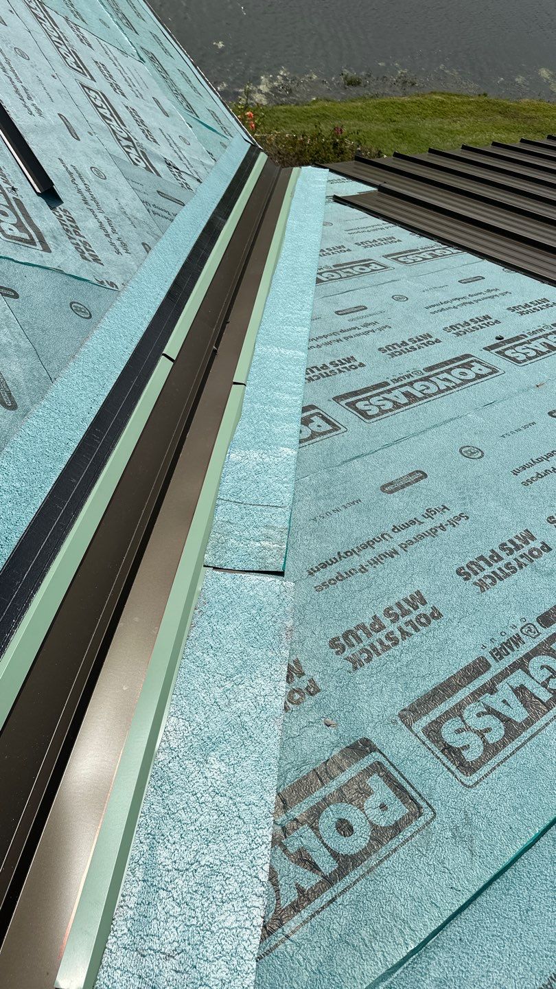 Residential Roofing Installation using Standing Seam Metal Roof in Cape Coral, FL by International Roofing