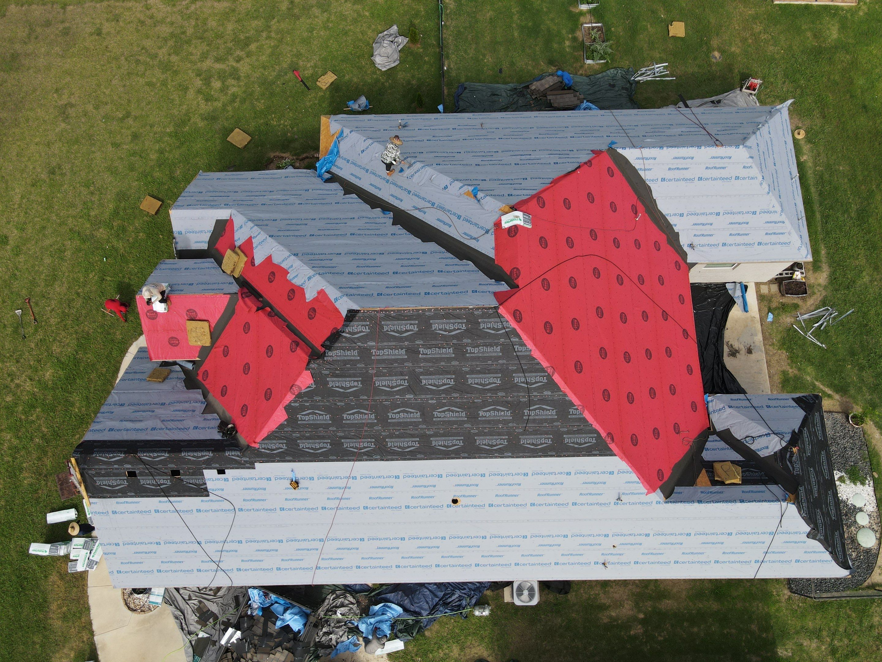 Architectural Shingle Roof Installation and Gutter Updates in Springtown by Berry Good Roofing