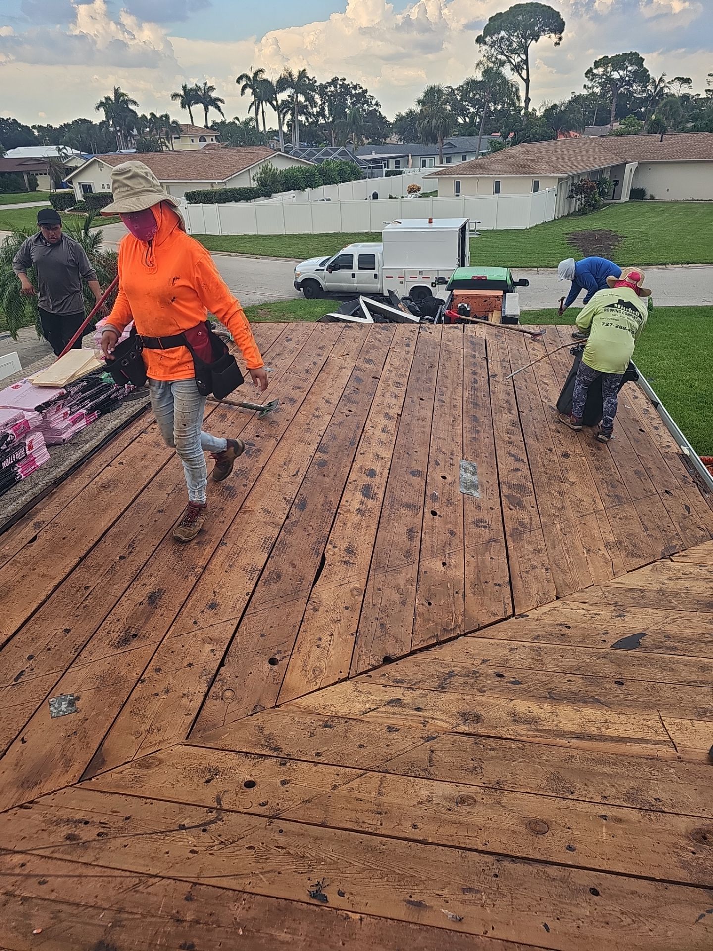 Project in St. Petersburg 33702 by Mitchell Roofing Company LLC 