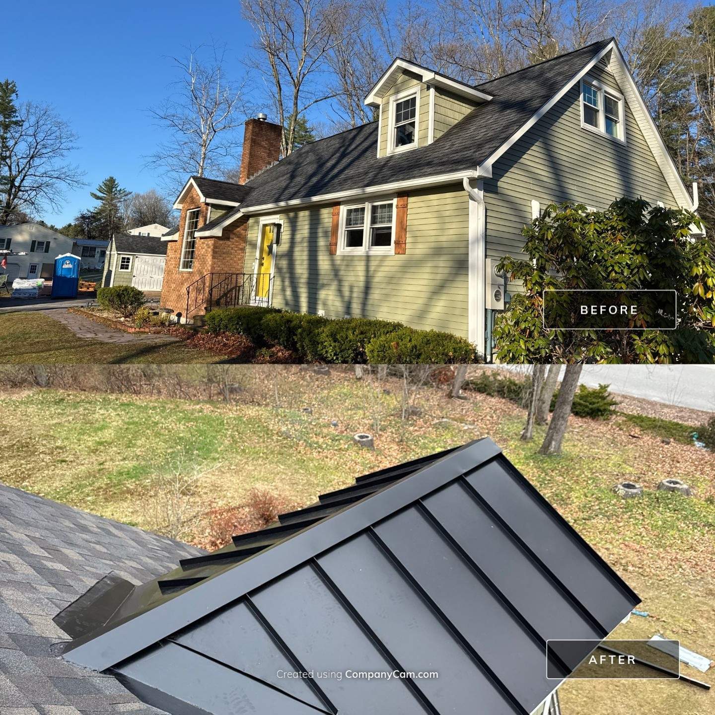 Roof Replacement in Londonderry, NH with Full Re-Decking, Spray Foam Prep & Black Sable Shingles by Compass exteriors