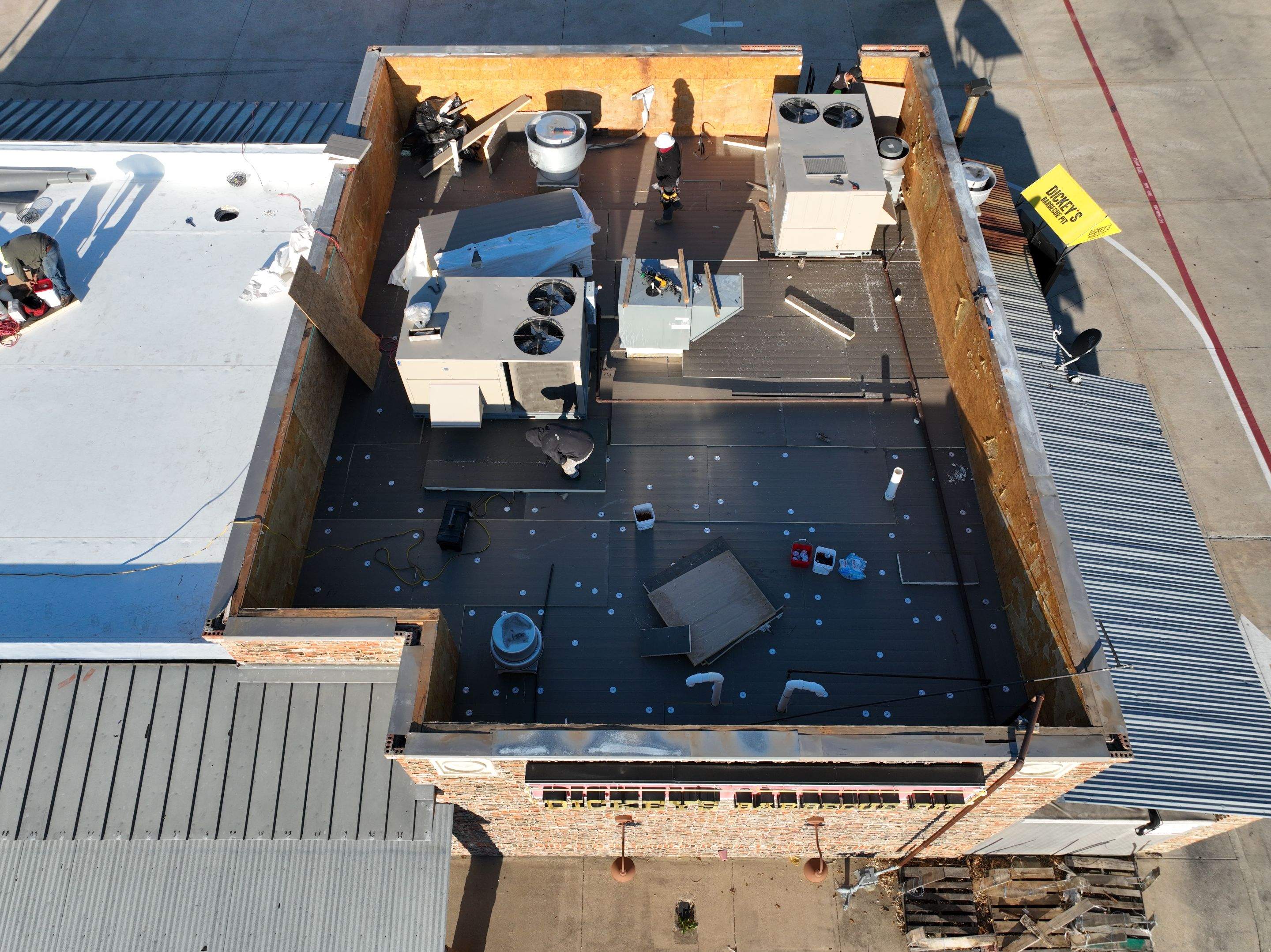 TPO Commercial Roofing Installation by 3:16 Roofing and Construction