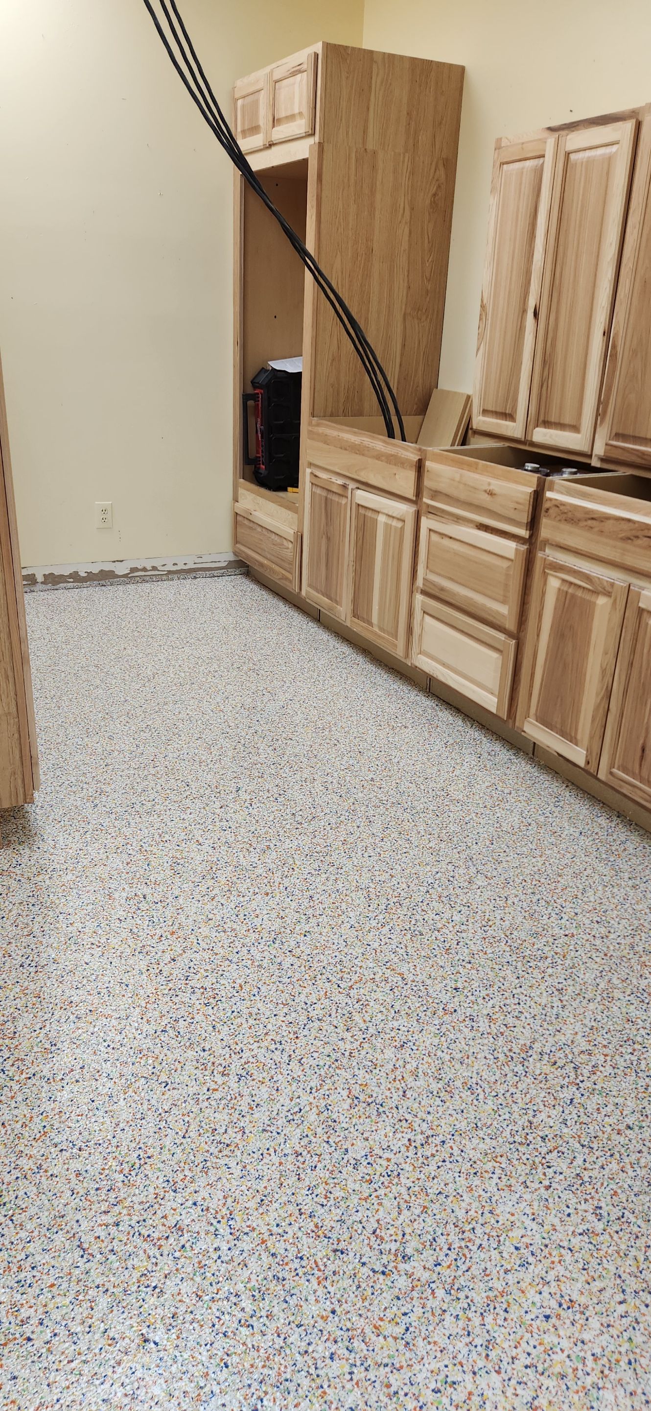 Daycare using Custom Flake by Elite Floor Solutions