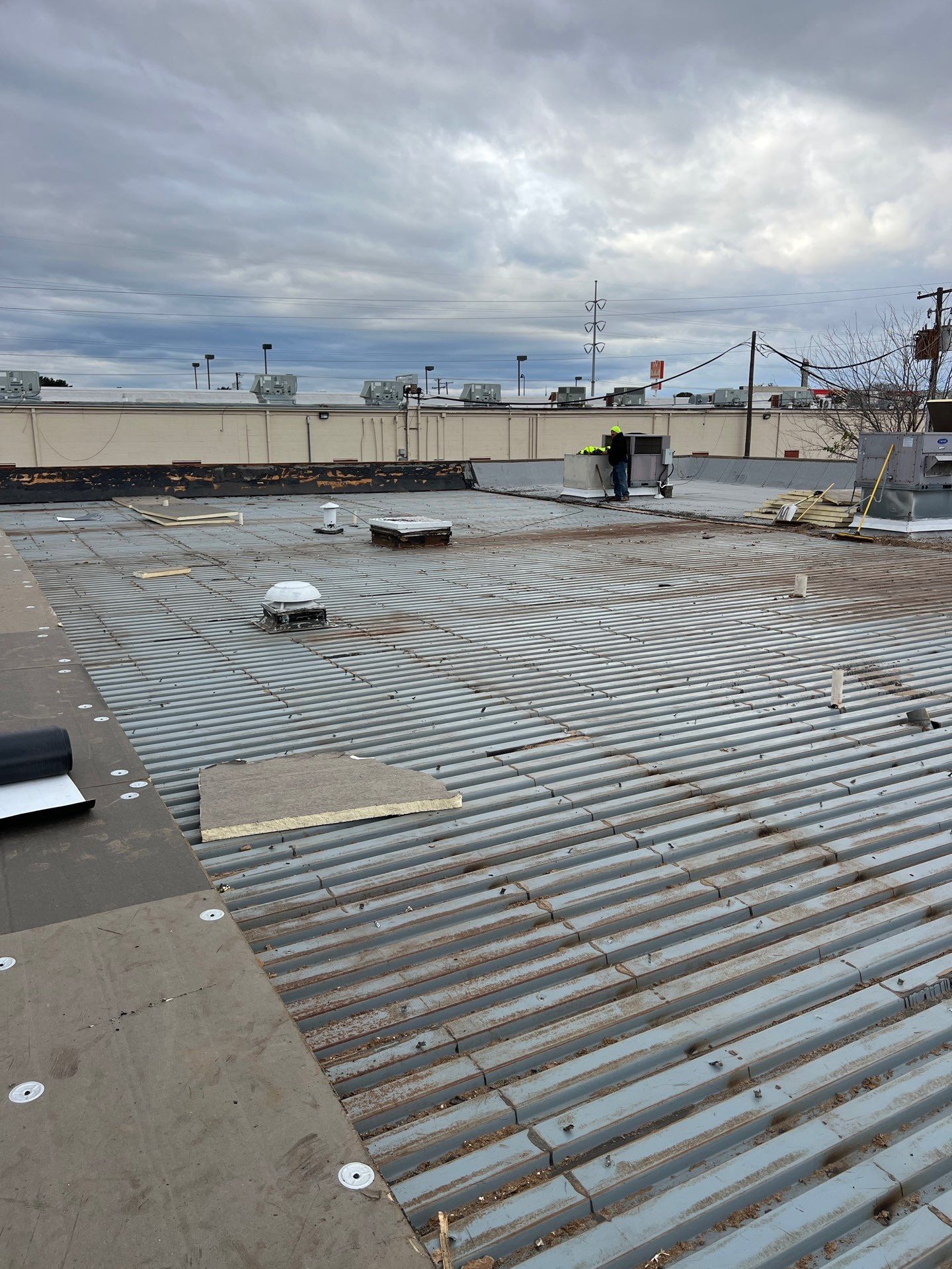 Commercial Roofing Installation using GAF Evergaurd TPO 60 Mil by Becker Roofing and Exteriors