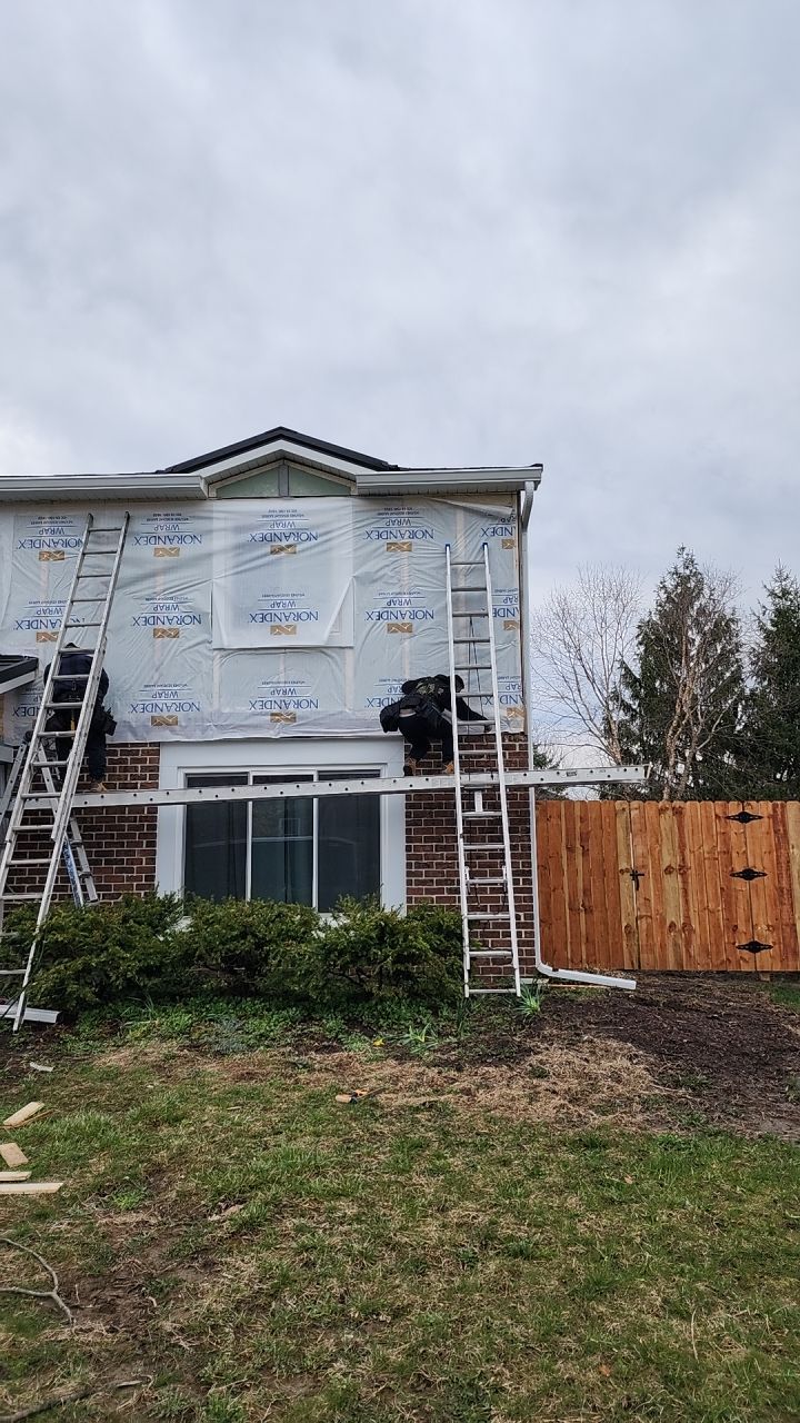 Full Exterior Home Transformation – Metal Slate Roof in Fort Wayne, IN by 4Ever Metal Roofing