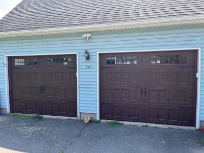 Garage Door Installation Using Amarr Designer Choice Garage Doors