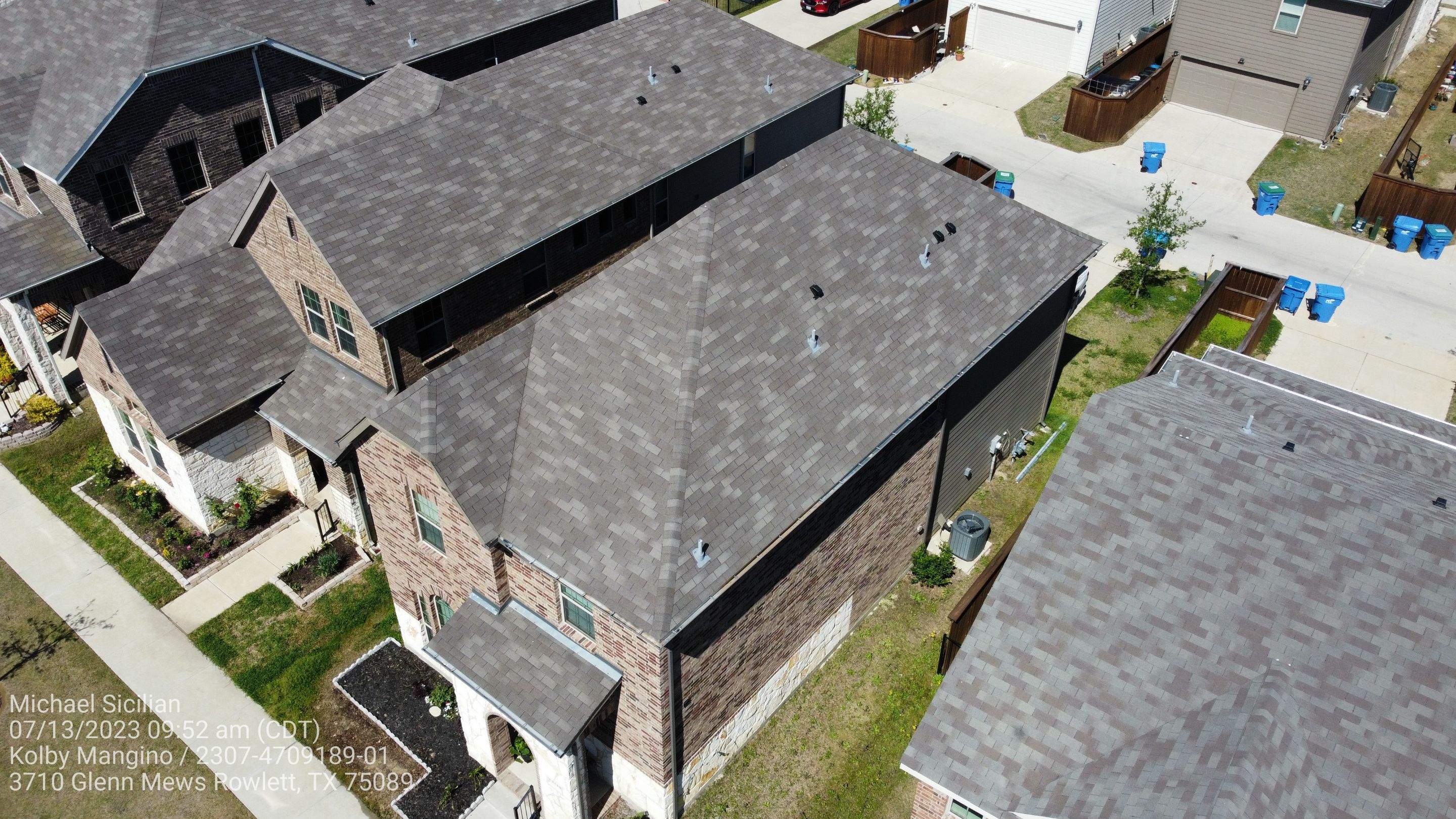 Project in Rowlett by Zeus Exteriors