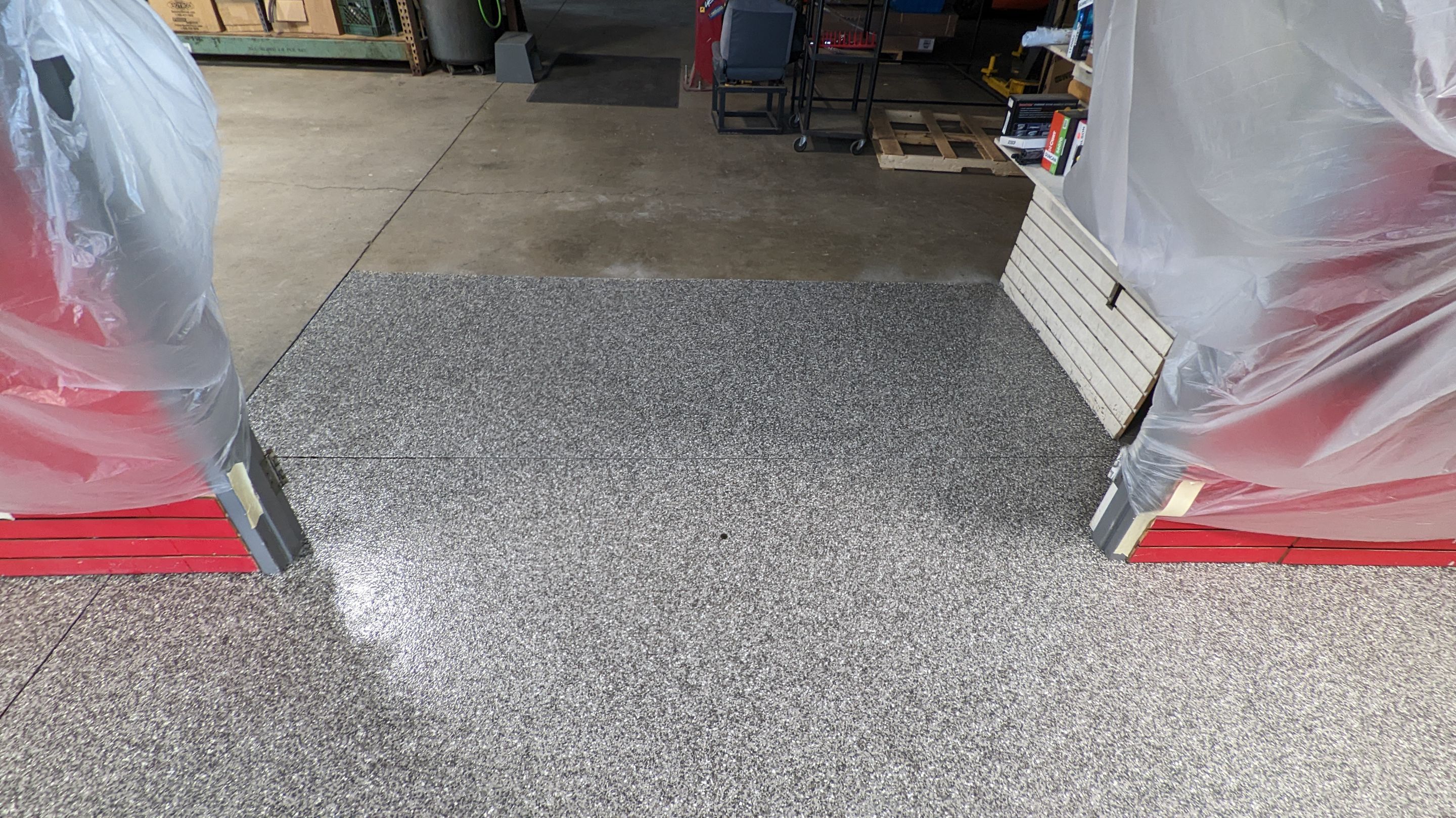 Commercial Showroom Transformation in Silvercreek by Croc Coatings, LLC