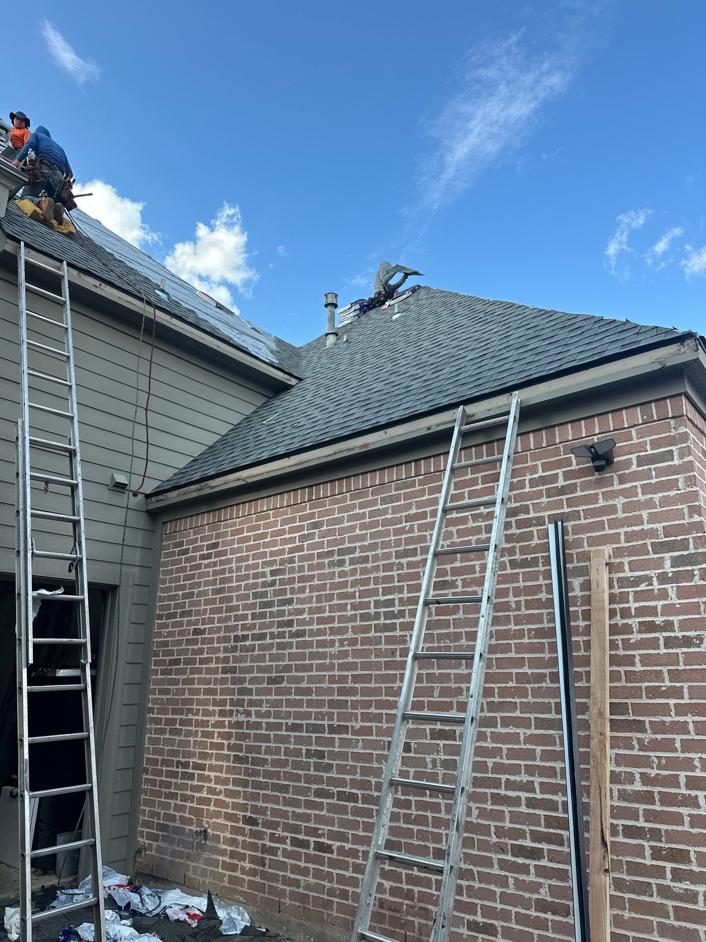 Project in Dallas by Zeus Exteriors
