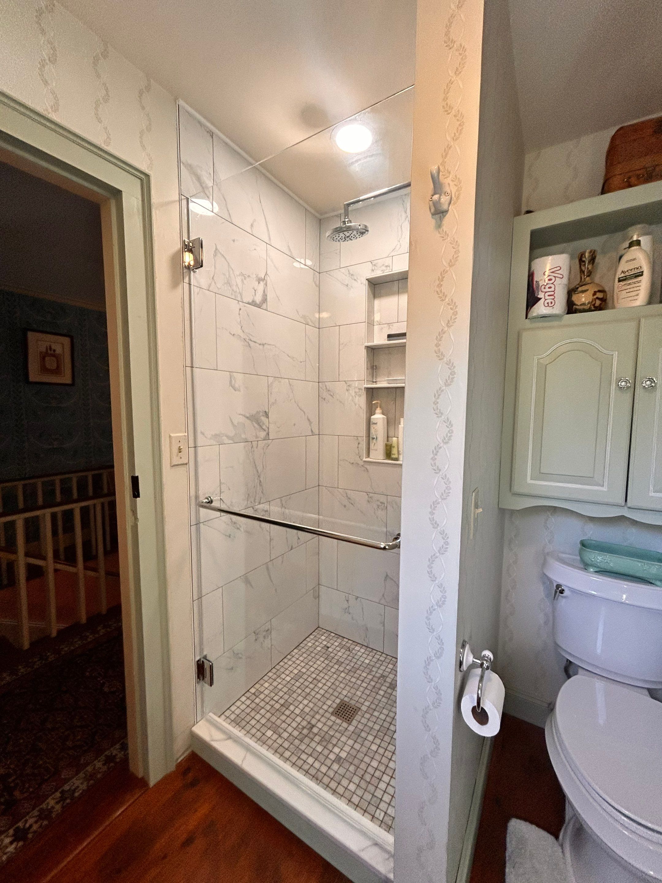 Frameless Shower Door by Cheshire Glass Company