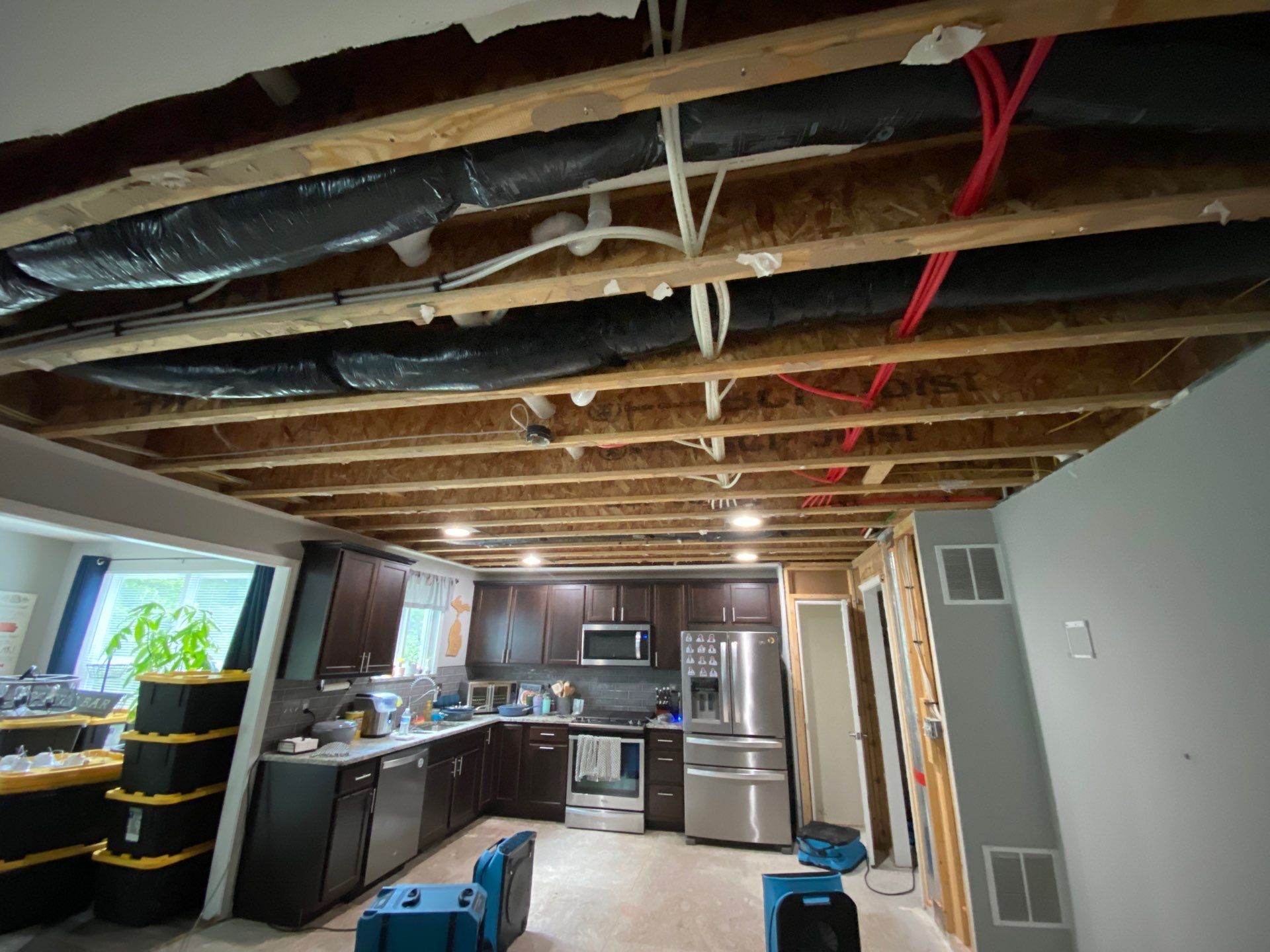 Project in Chesterfield by EzDry Water Mitigation & Property Restoration