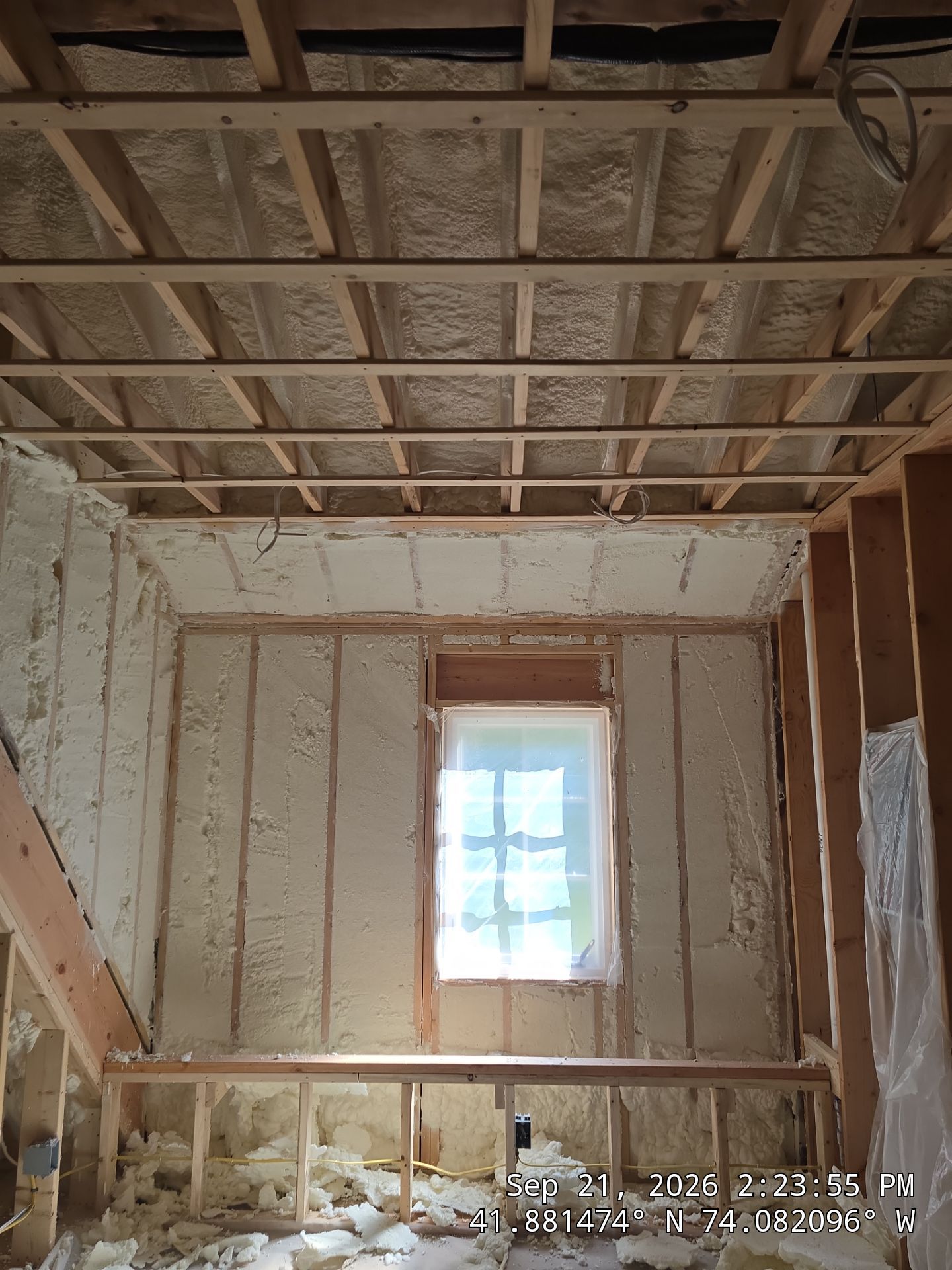 High-Performance Spray Foam Insulation for New Home in Kingston by NYS Foam & Energy
