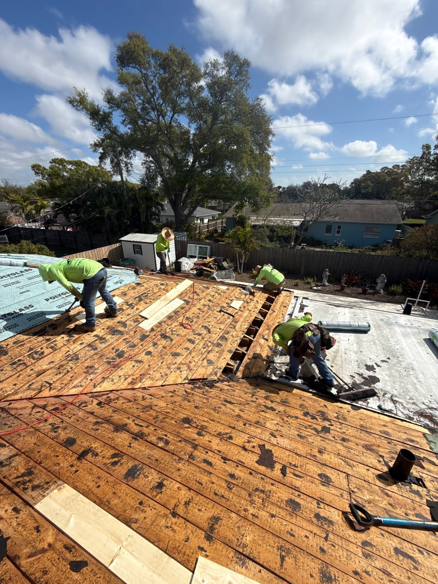 Project in St. Petersburg 33710 by Mitchell Roofing Company LLC