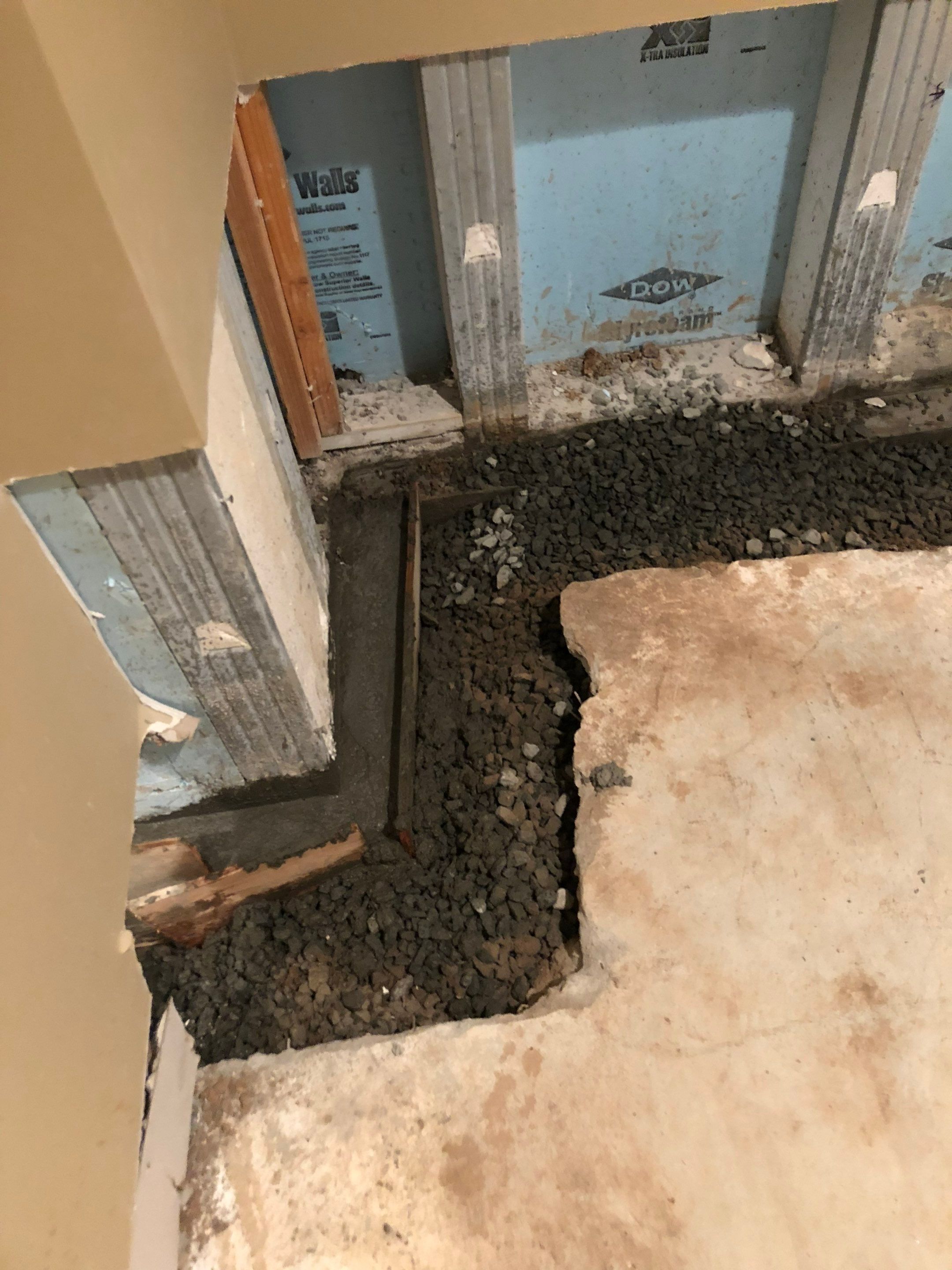 Interior French Drain Job in Summit, NJ by Pure Service Pro, LLC 
