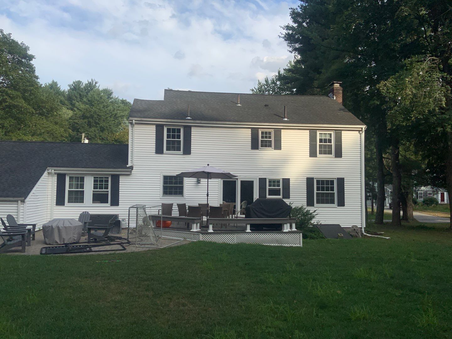 Exterior renovation in Wayland MA by UBrothers Construction