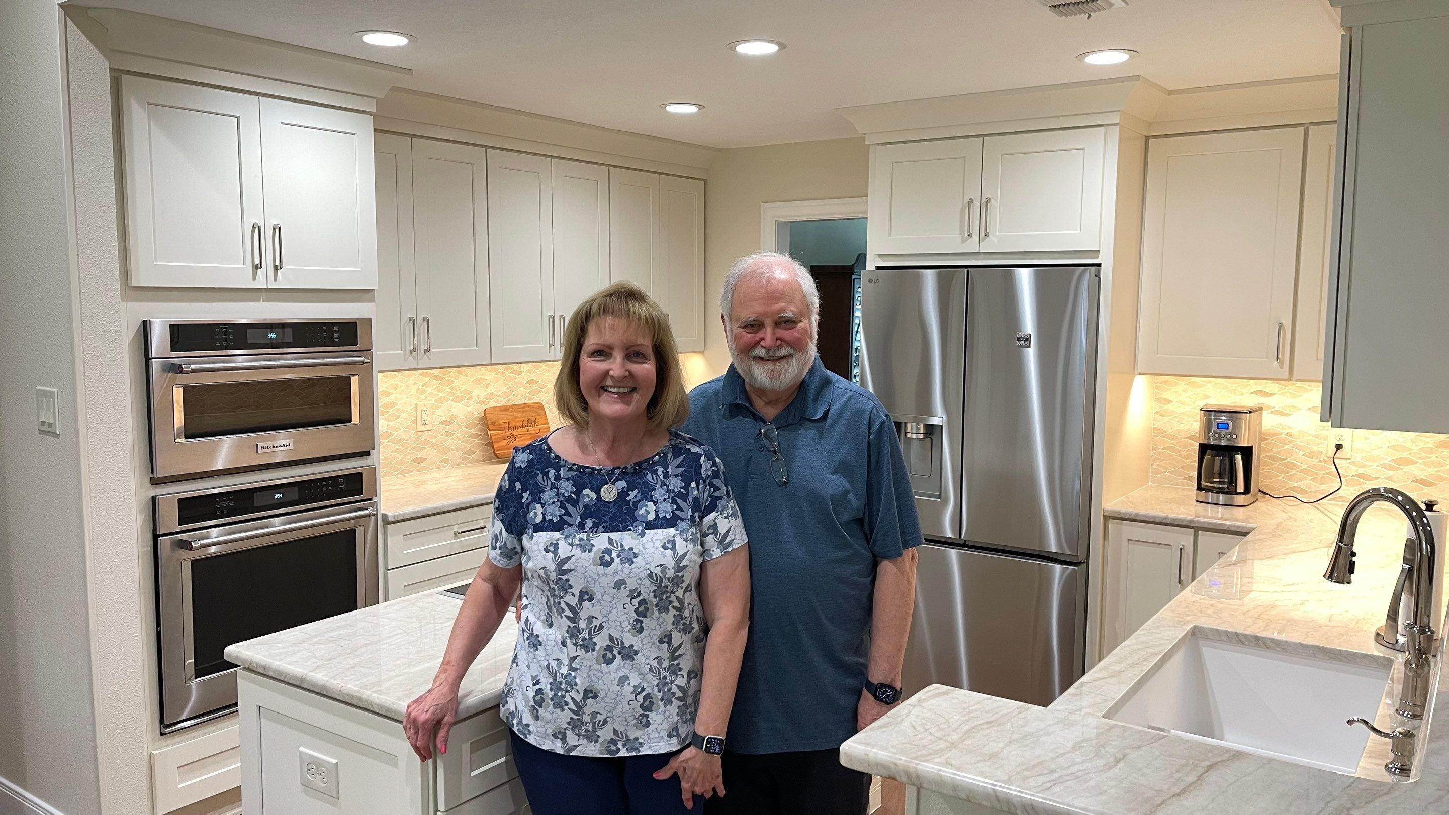 Deerfield Kitchen Refresh Before and After by Legacy Bath and Kitchen