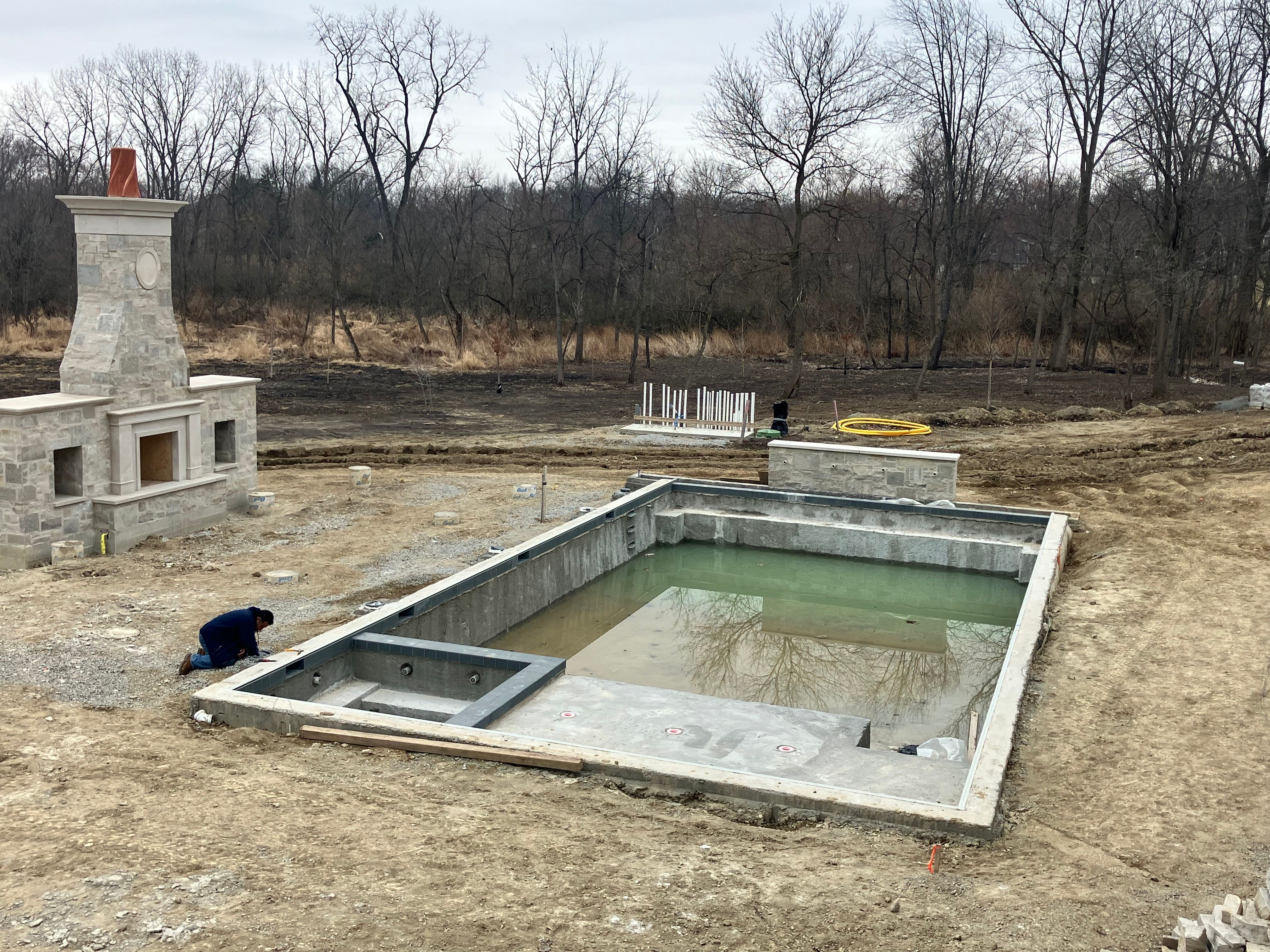 French Riv Pool Spa Combo by North Shore Pool & Spa