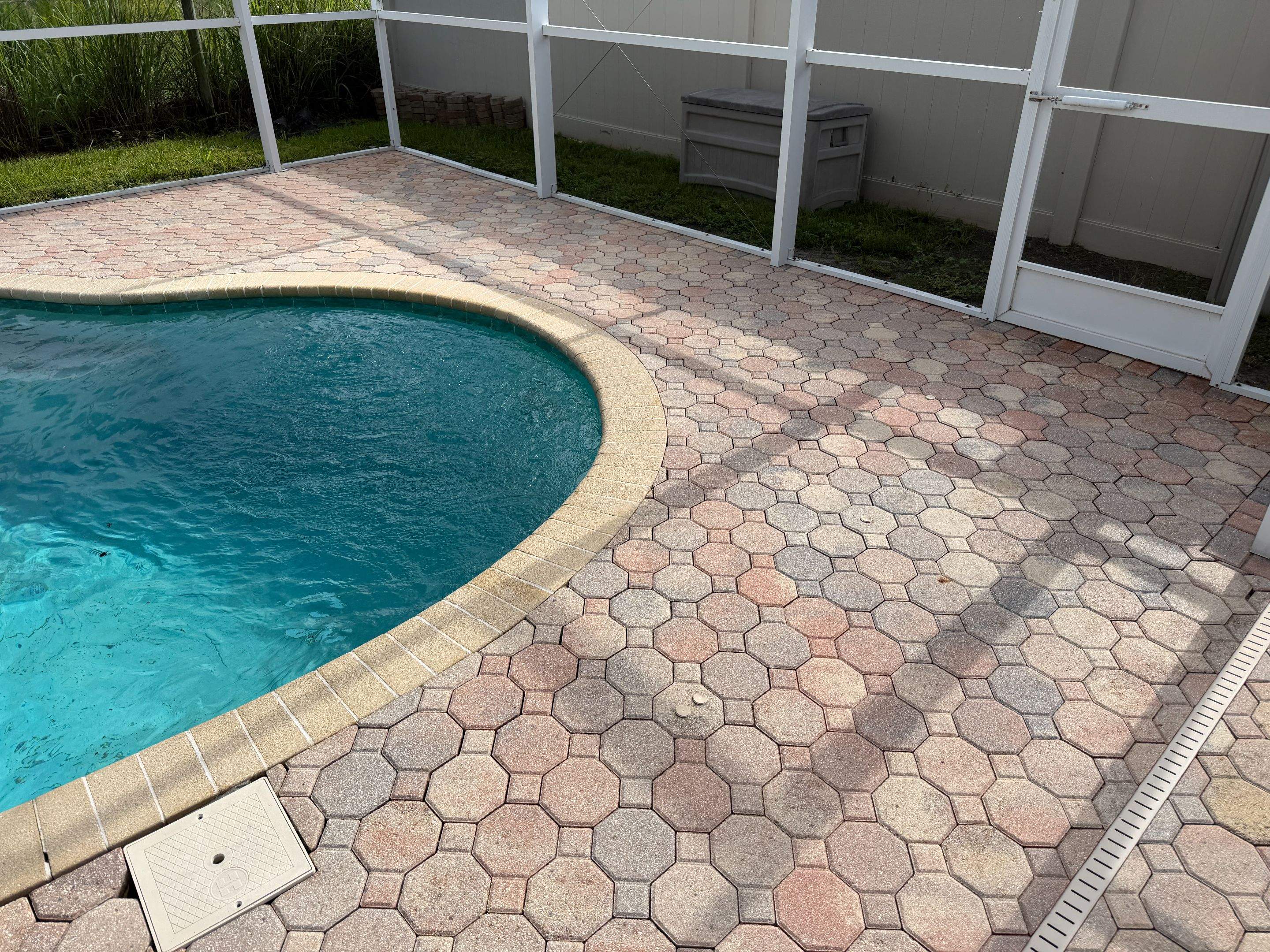 Paver Repair and Protective Sealing for Ruskin Pool Deck by Supreme Paver Experts