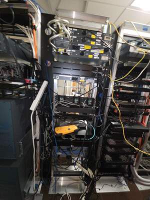 Structured cabling installation by CimaSolutions