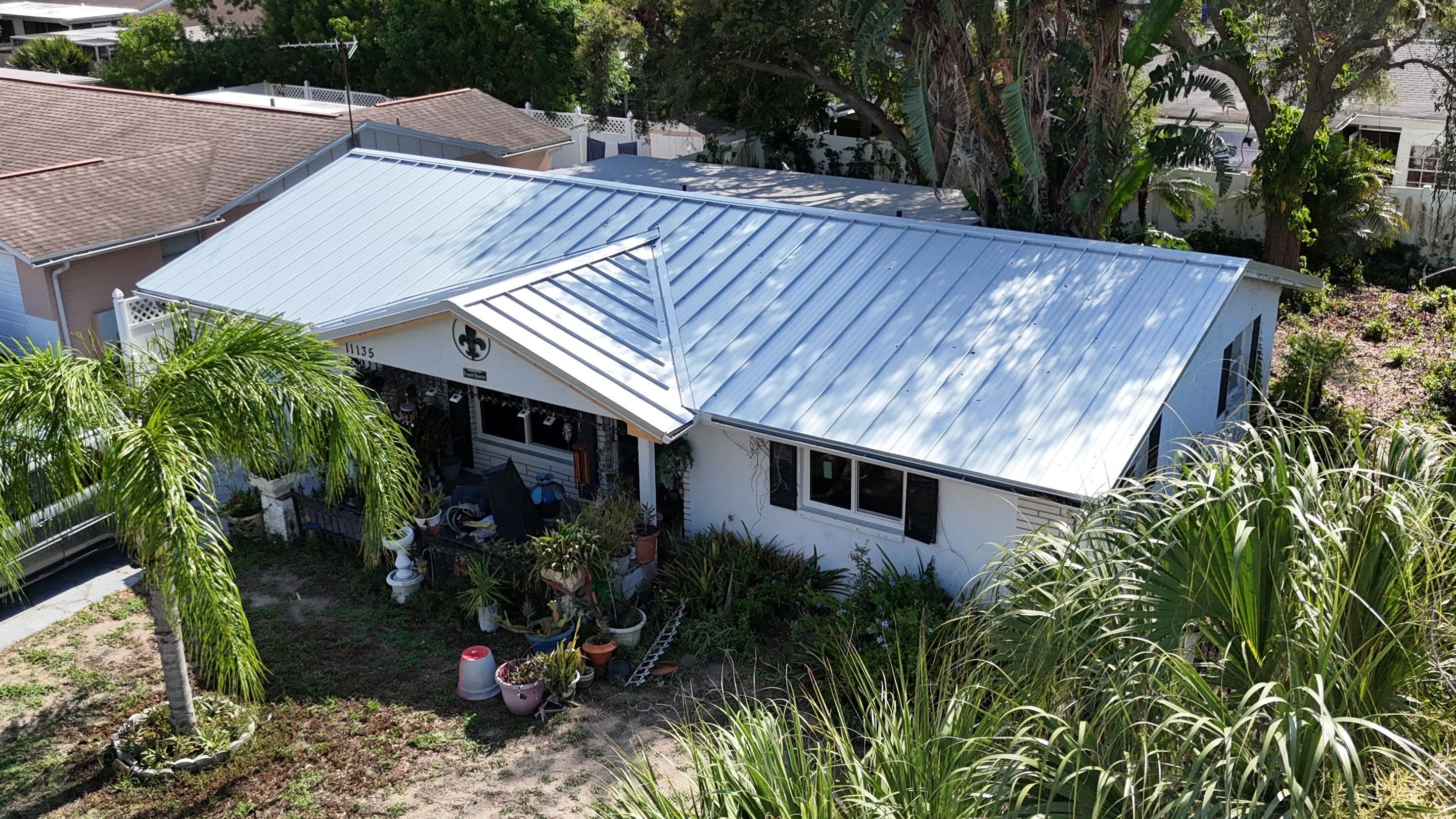 Standing Seam Metal Roof Replacement in Port Richey, FL by Steadfast Roofing 