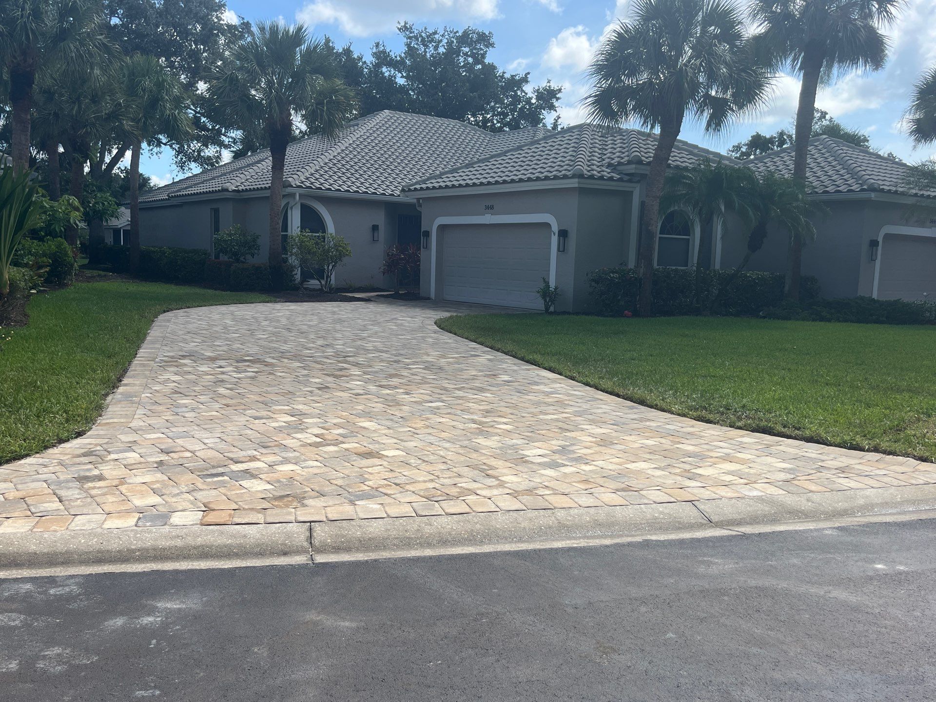 Concrete Driveway Replacement/Lake Crest Pelican landing by Old Town Pavers Llc