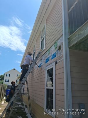 Carolina Beach Vinyl Siding Replacement and Exterior Weatherproofing Repair