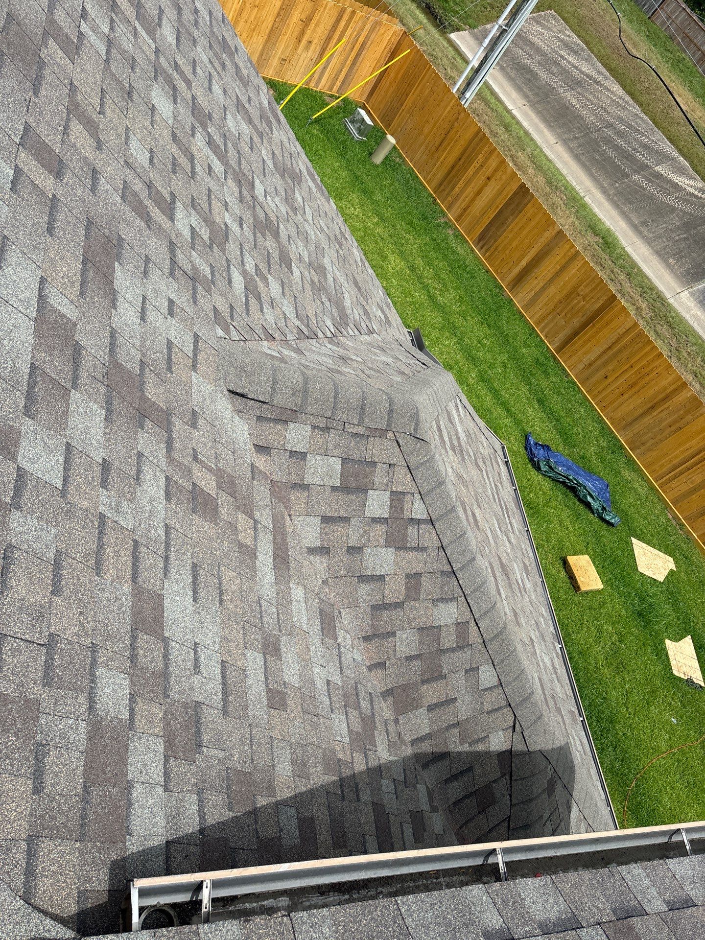 Residential Roofing Installation using Owen's Corning Duration (Lifetime) Shingles by Roof Repair Company