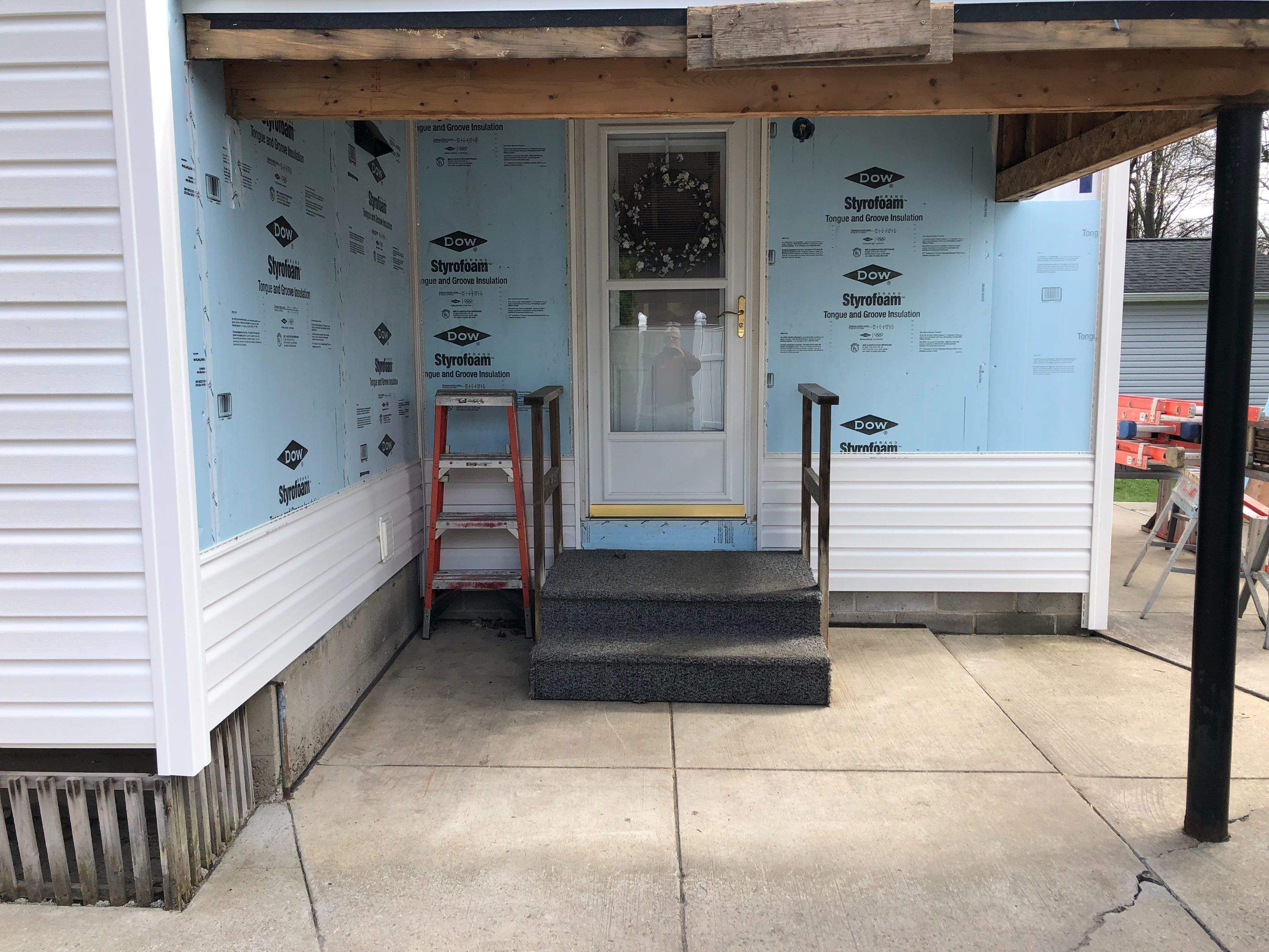 Exterior Renovations- Roofing, Siding, Concrete, and Railings  by Ivy Lea Construction