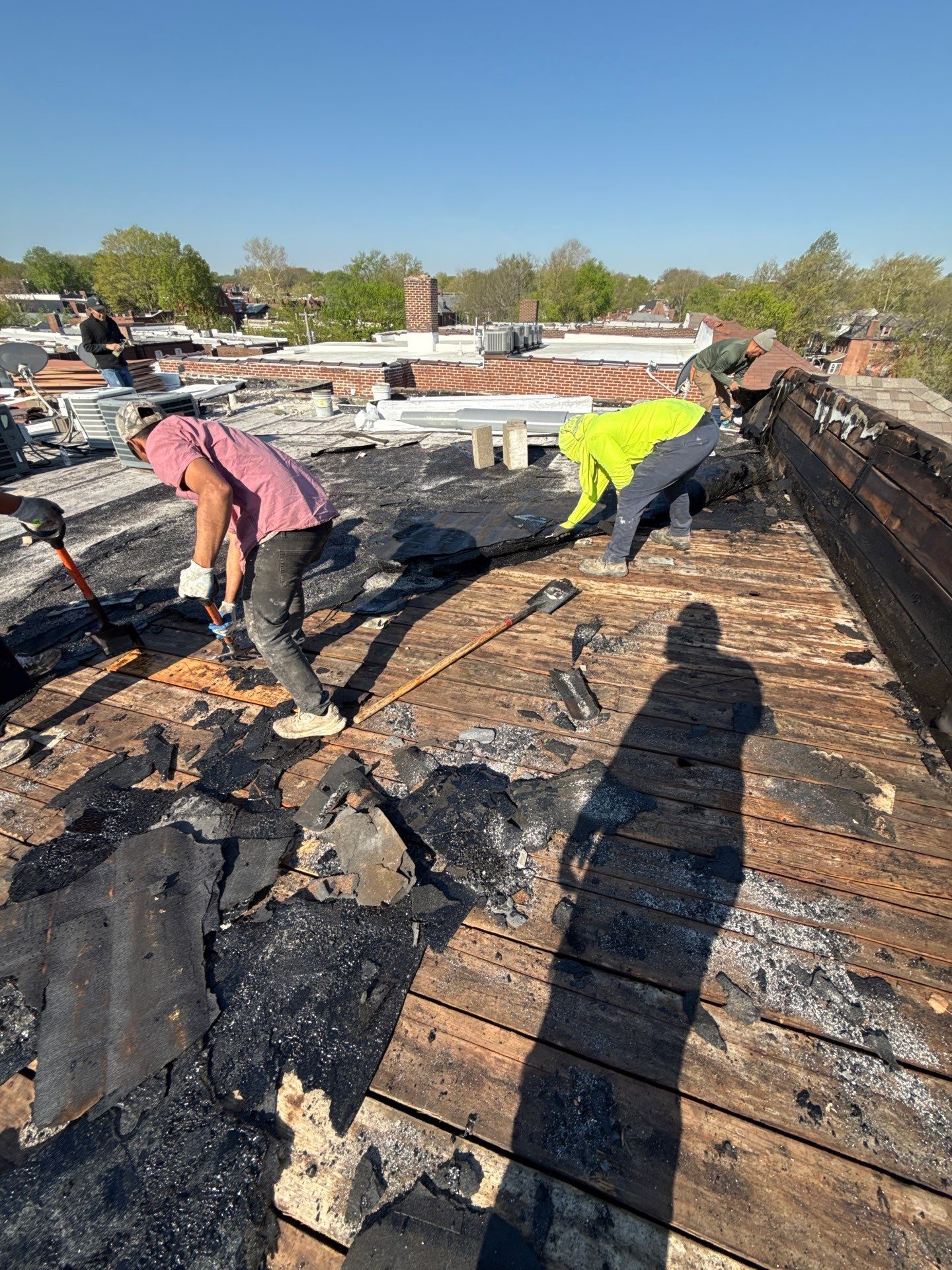 Multi-Family TPO Roof Installation and Masonry Repair in St. Louis by Acute Roofing And Exteriors