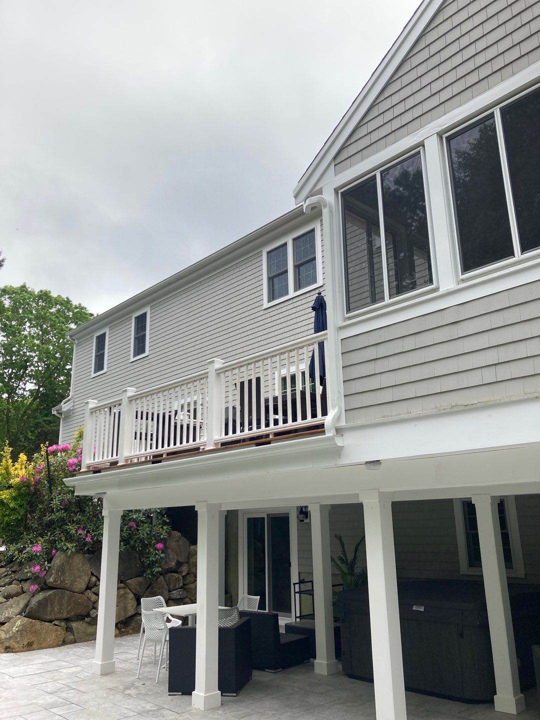 Gutter Installation using 5" K-Style Aluminum Gutter by Gutter Pro Enterprises