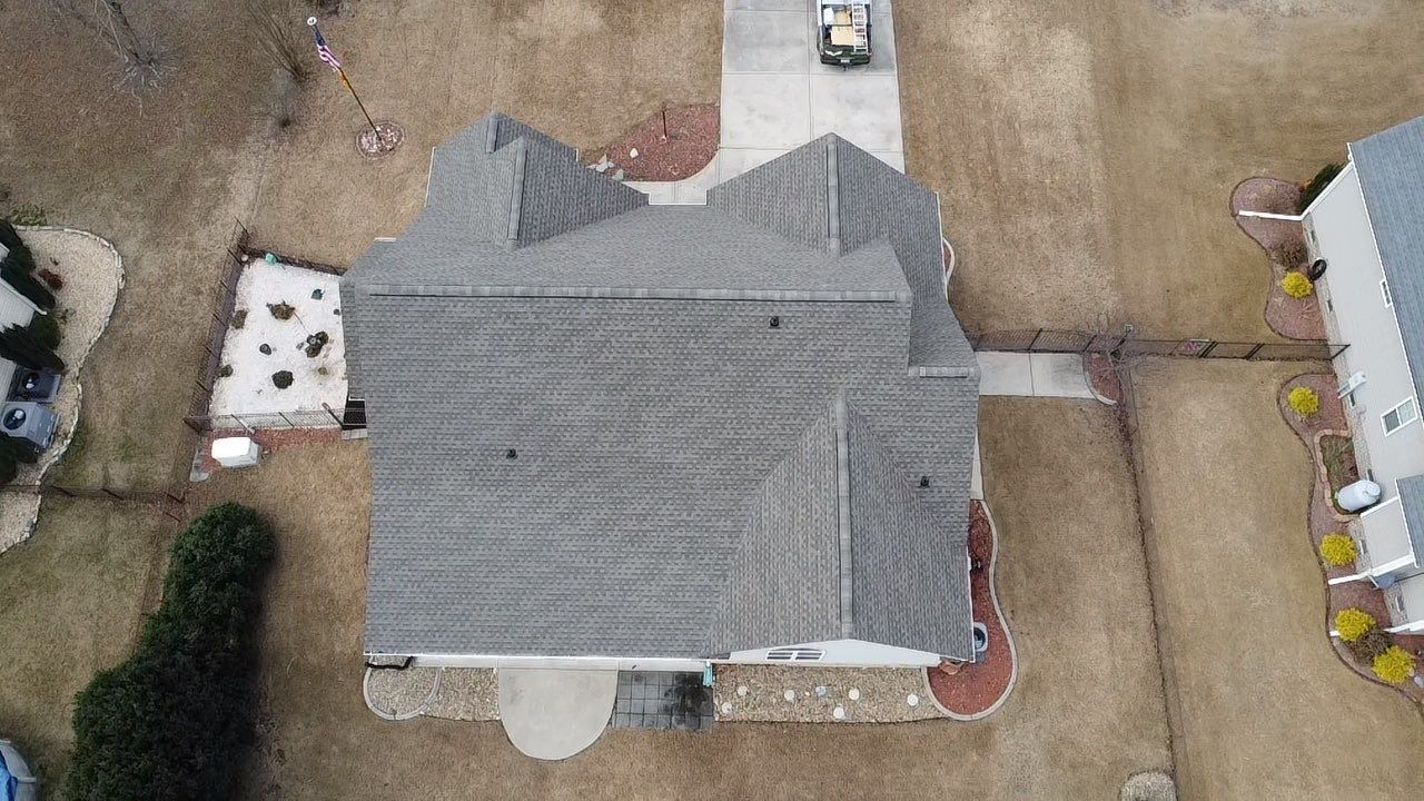 GAF HDZ Weathered Wood by Skybird Roofing