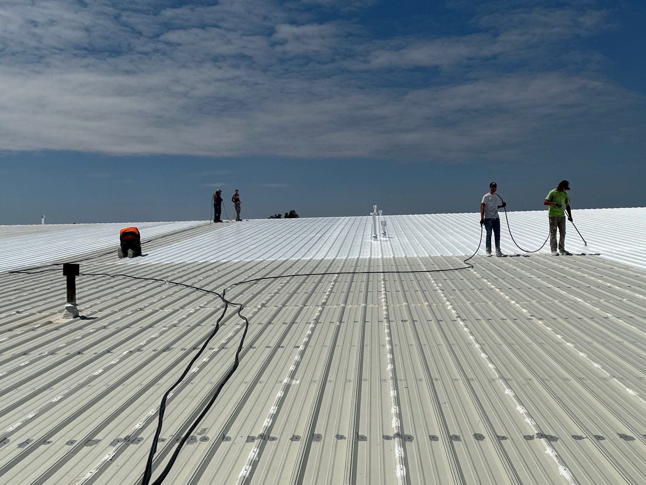 Metal Roof Restoration - David City, NE by Tillotson Enterprises