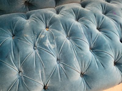 Upholstery Cleaning of a Velvet Sofa