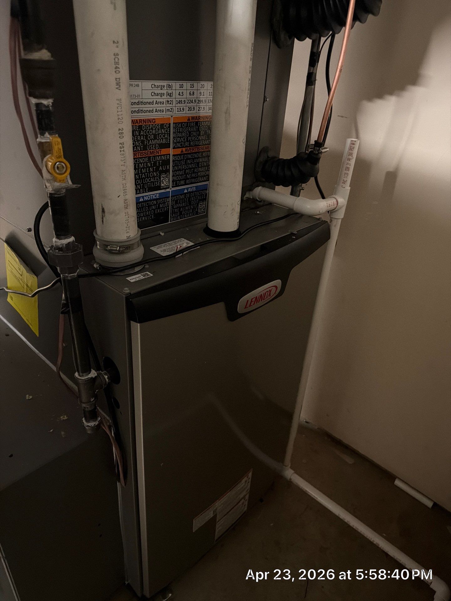 Lennox SLP99V Furnace & SL22KLV Heat Pump Installation with Aeroseal Duct Sealing – Woodstock, IL | GSHA Services, LTD by GSHA Services LTD