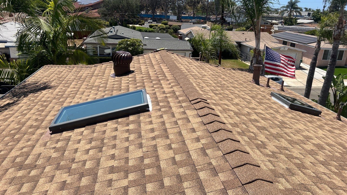 San Diego Residential Roof Replacement and Fascia Wood Repair by Reliable Roofing San Diego Inc.