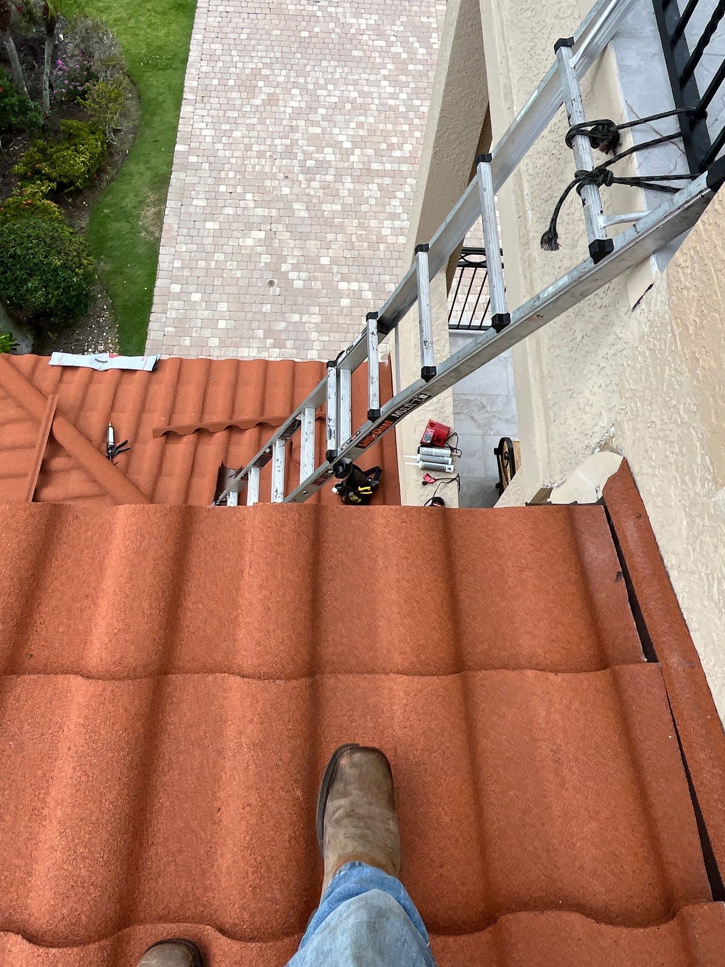 Decra Stone-Coated Metal Roof Installation for Bonita Springs Estate by cordova home services