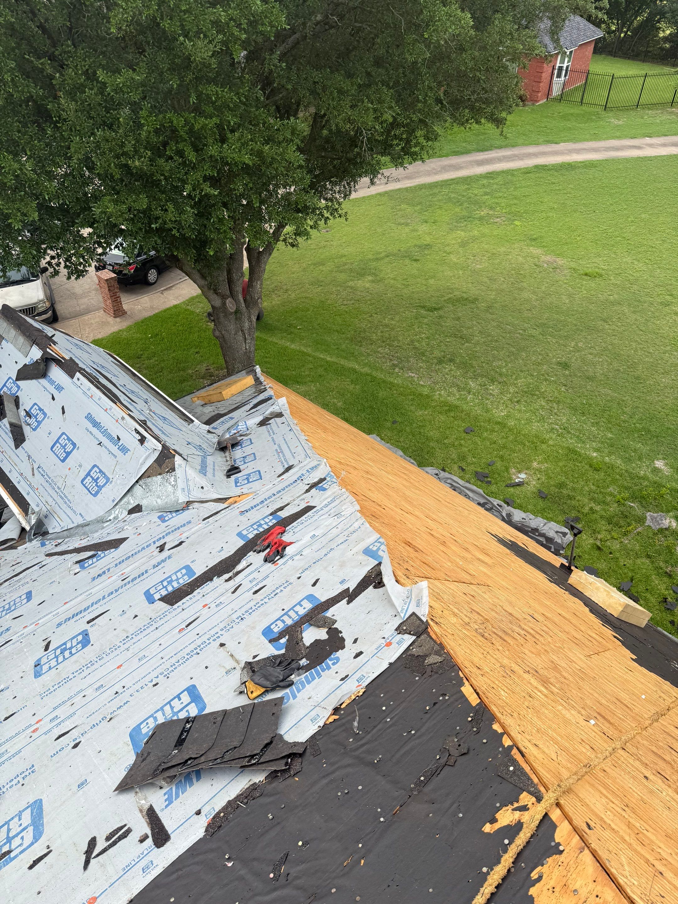 Project in DeSoto by Rhino Roofing and General Contracting, LLC