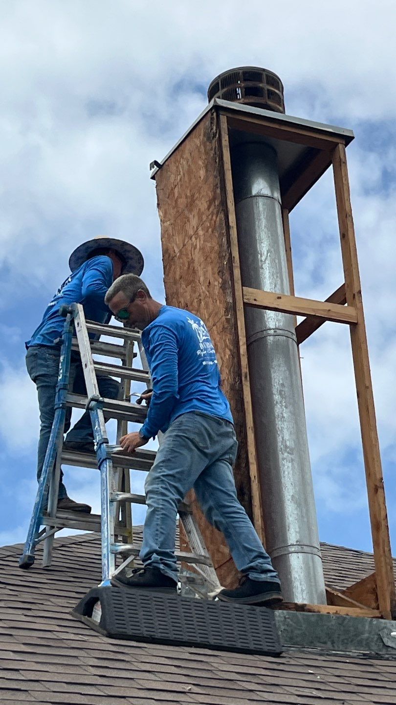 Chimney NEEDS Help! by Bayfront Roofing and Construction