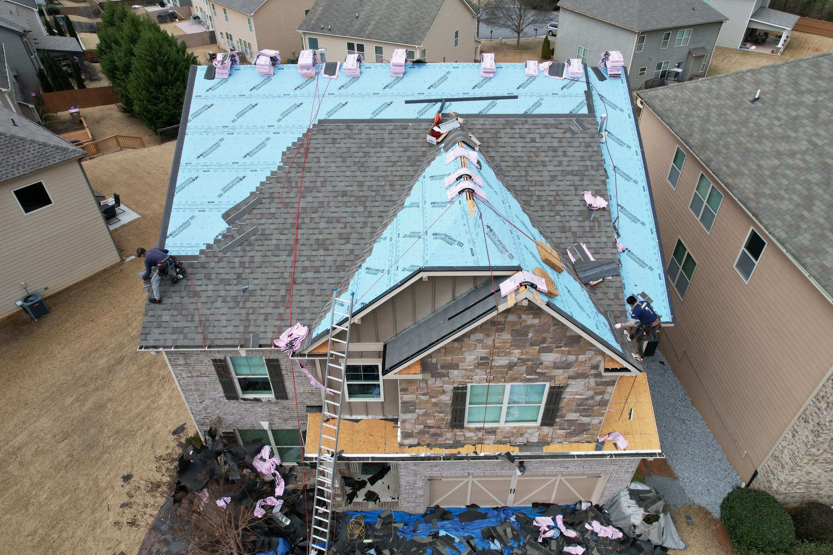 Residential Roofing Repair using Owens Corning by Inspector Roofing and Restoration