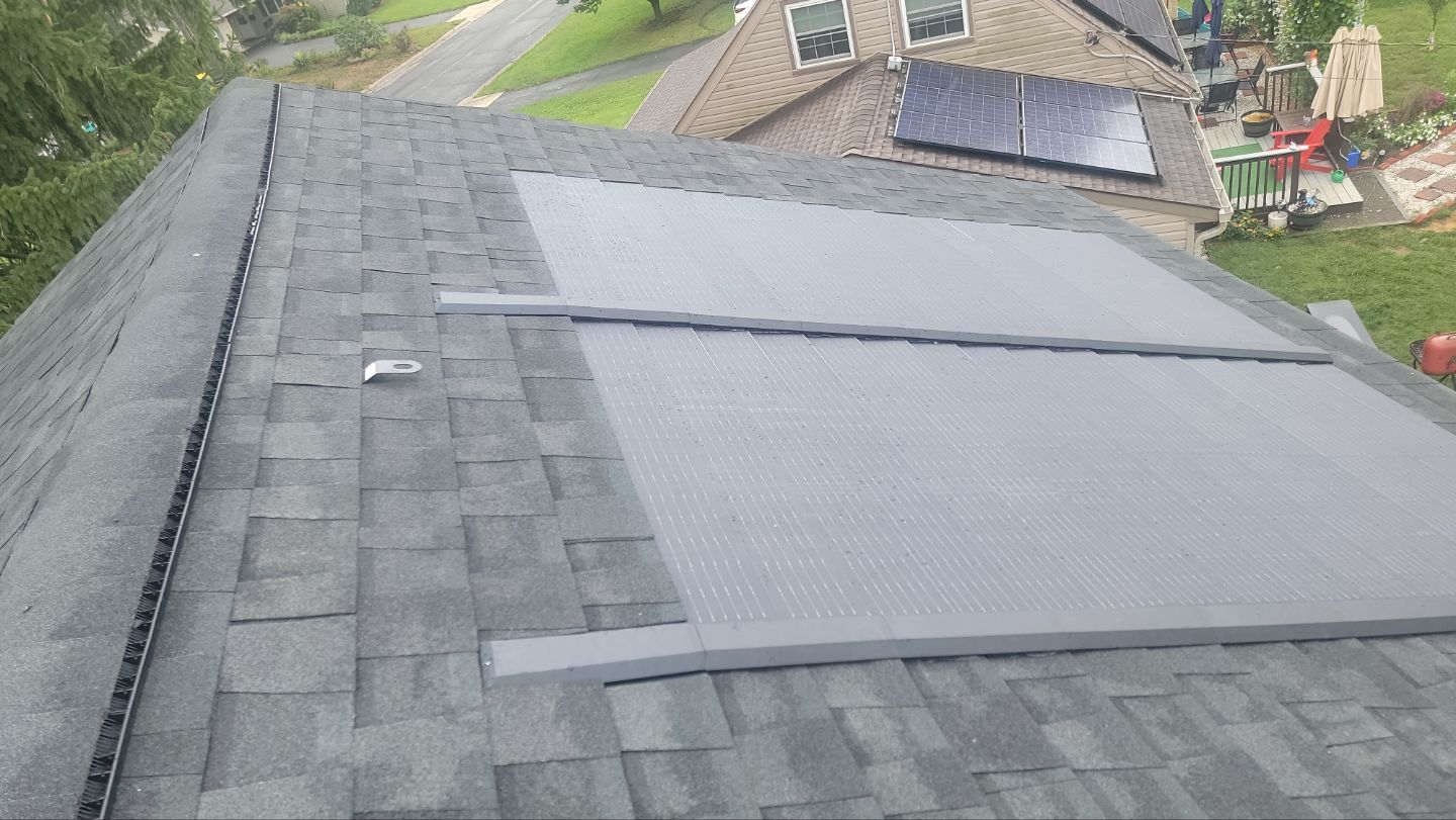 Roof and Solar Installation using GAF Timberline Solar HDZ by ExteriorPros