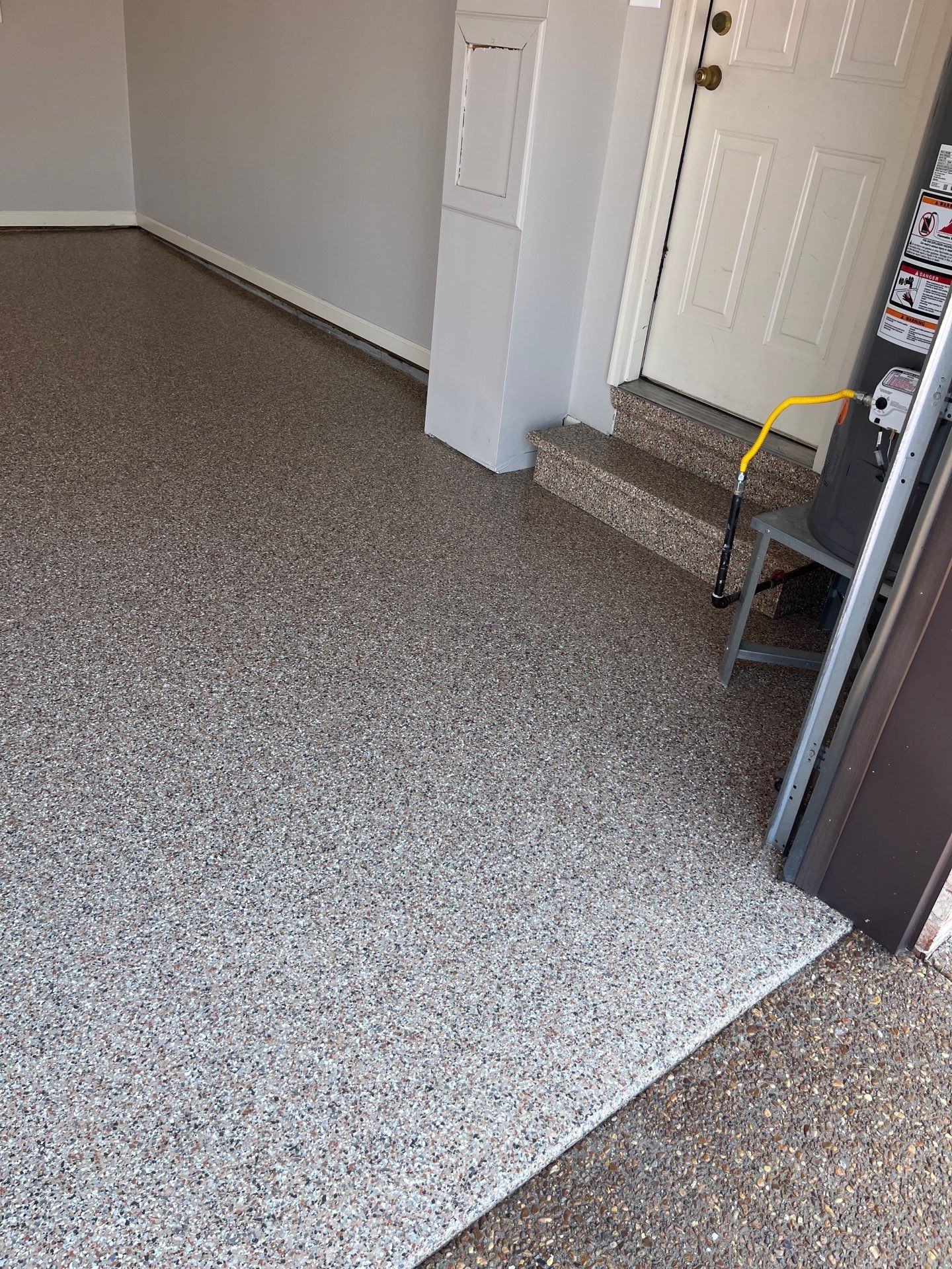 Garage Floor Coating using Waxwing by My Garage Floor Guys