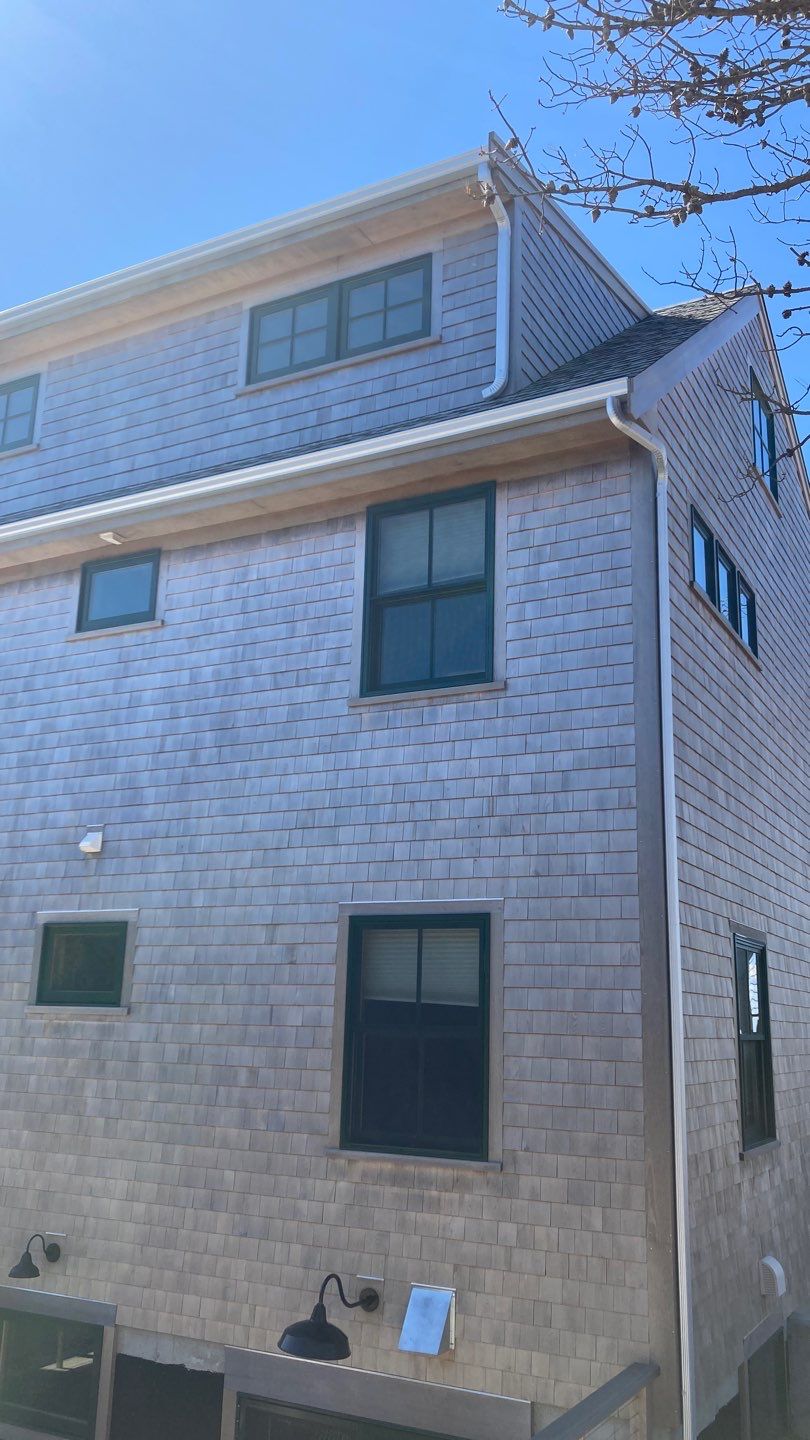 Gutter Installation using 5" K-Style Galvalume Gutter by Gutter Pro Enterprises