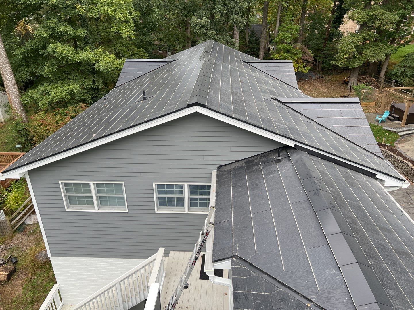 Tesla Solar Roof Replacement using Tesla Solar Roof V3 Tiles by American Home Contractors