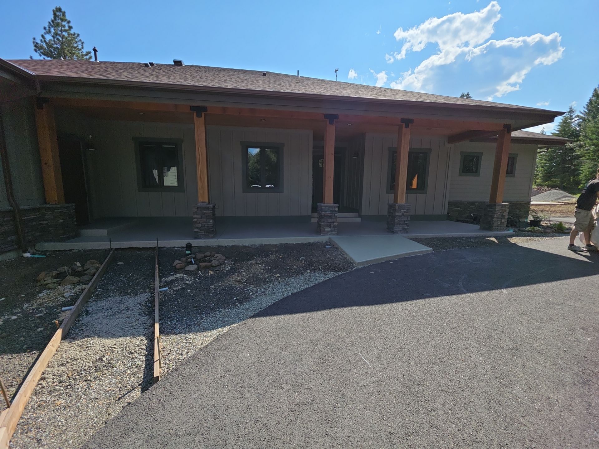 Patio Transformation using Travertine by Croc Coatings, LLC
