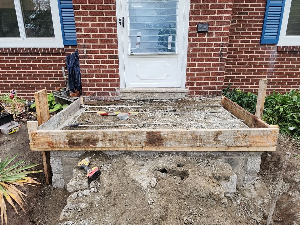 Concrete and Porch by Ivy Lea Construction