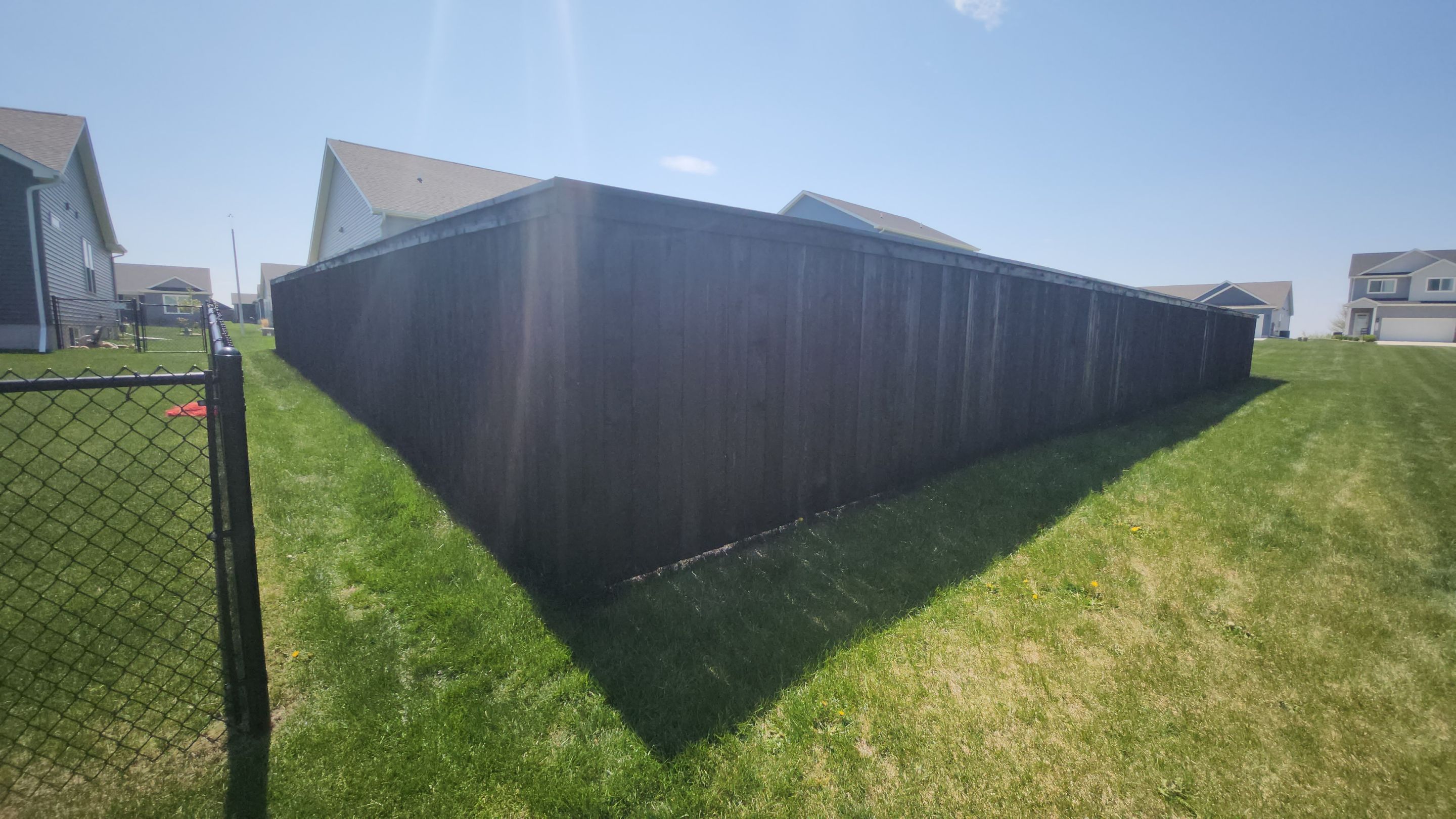 Project in Cedar Falls by Perfect Picket Fence and Stain