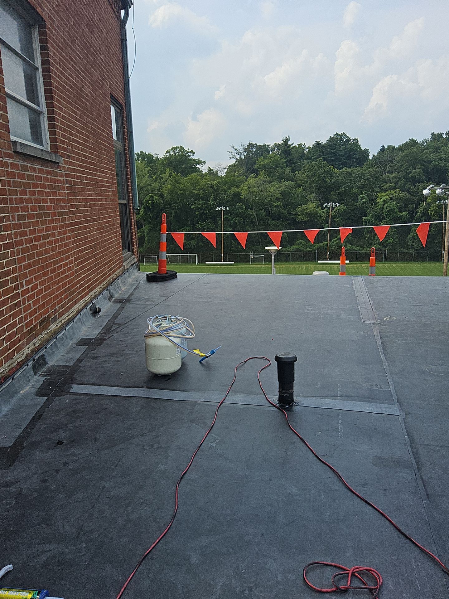 St. Gerard Majella School – Commercial Roof Repairs & Maintenance Program (Kirkwood, MO) by St. Louis Roofing Company