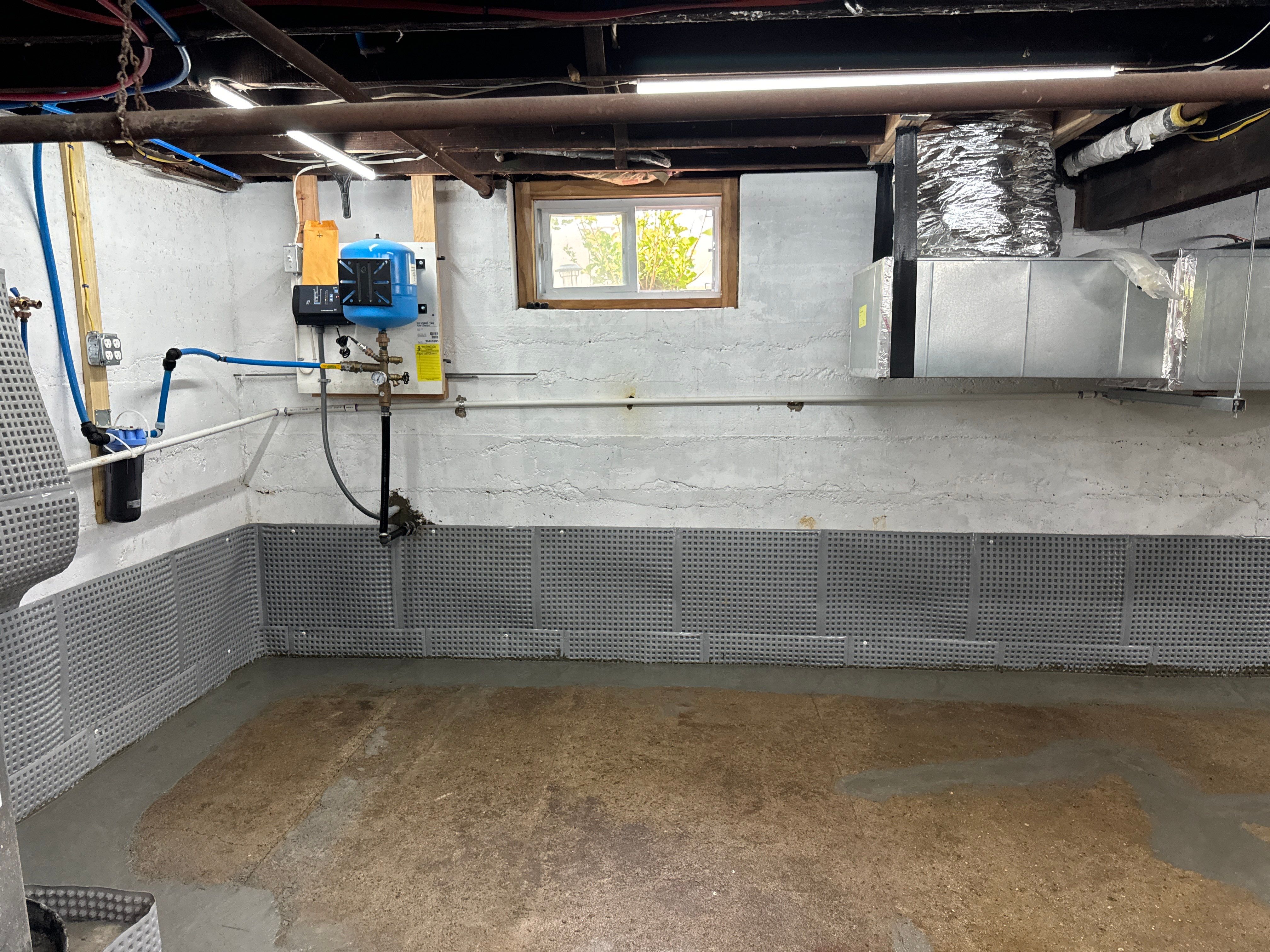 Interior French Drain Boonton NJ by Pure Service Pro, LLC 