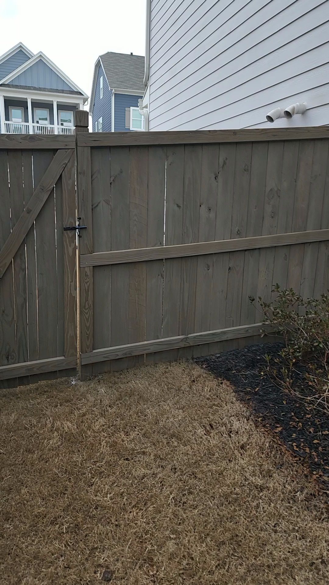 Fence Staining using Cape Cod Grey by SSE by Titans of Timber Fence & Stain