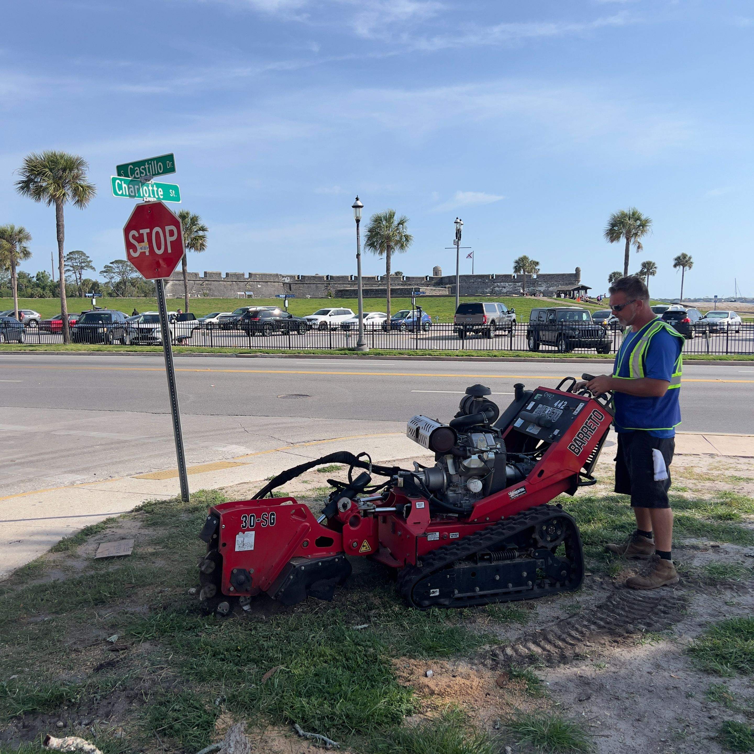 Volunteer Work | Castillo de San Marcos National Monument by ProGreen Services